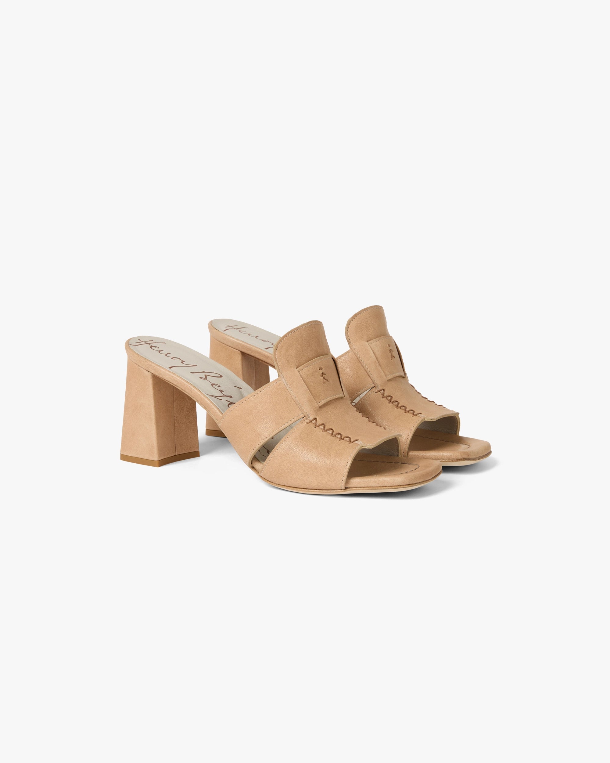 Minimal Heeled Sandal