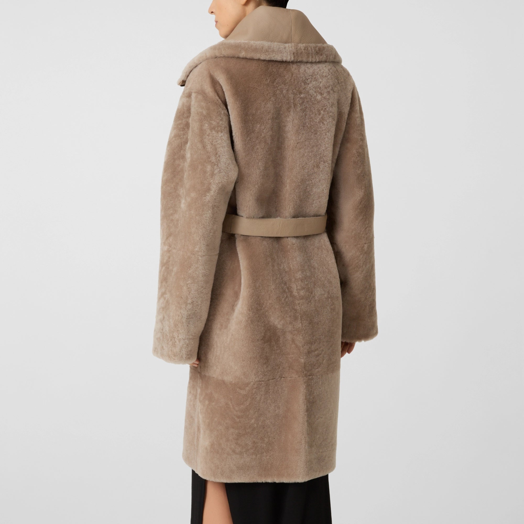 Reversible Shearling Coat