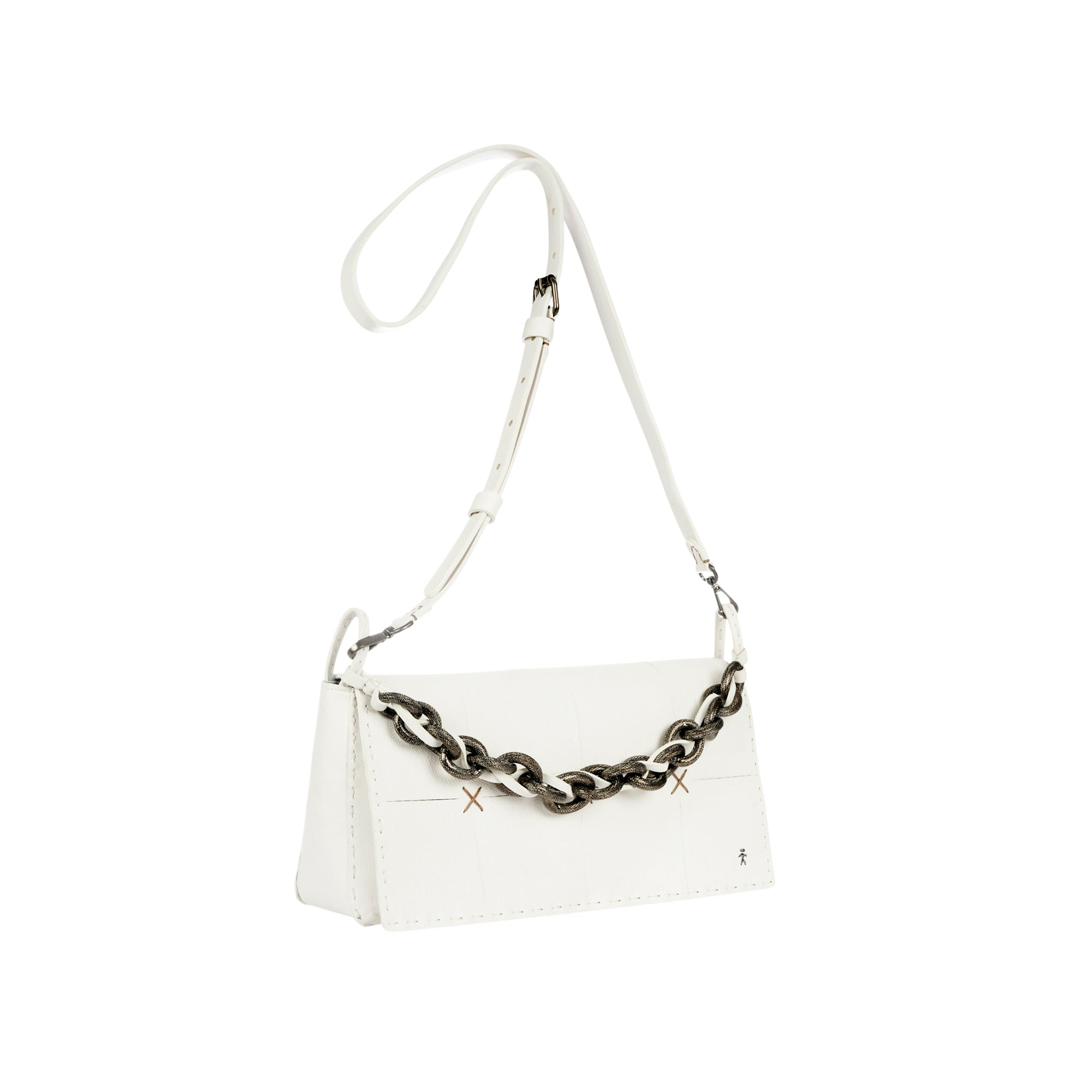 Dolcezza Baguette Mosaico Jewelry Old Iron White