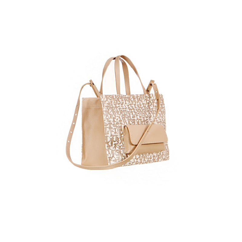 Shopping Pocket M Omino Stand Out Beige