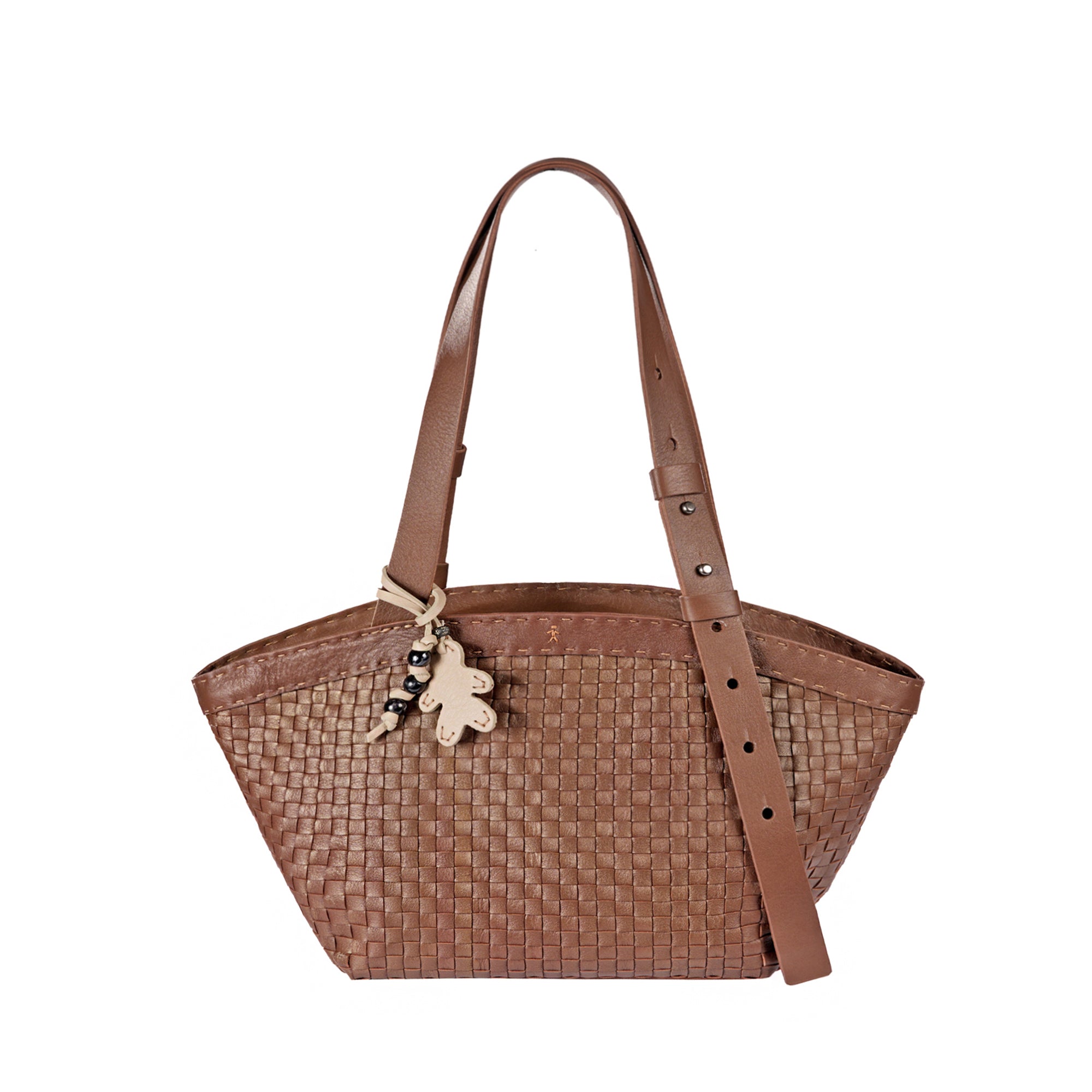 Jar Bag M Intreccio Dama Laminato