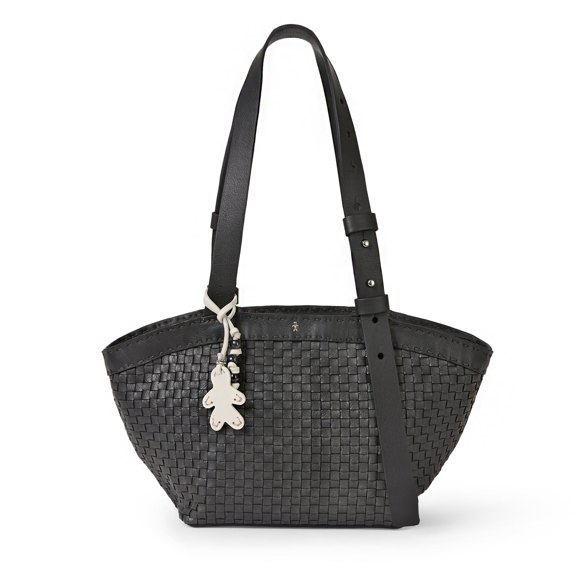 Jar Bag M Intreccio Dama Laminato