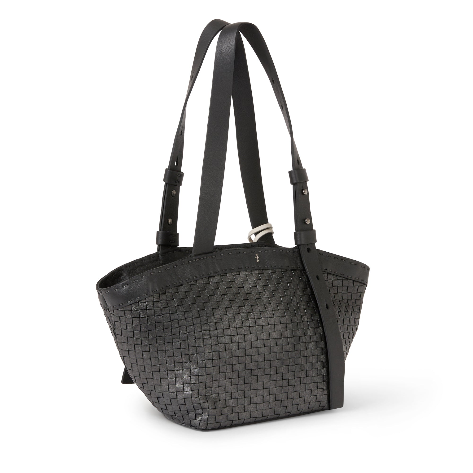 Jar Bag M Intreccio Dama Laminato