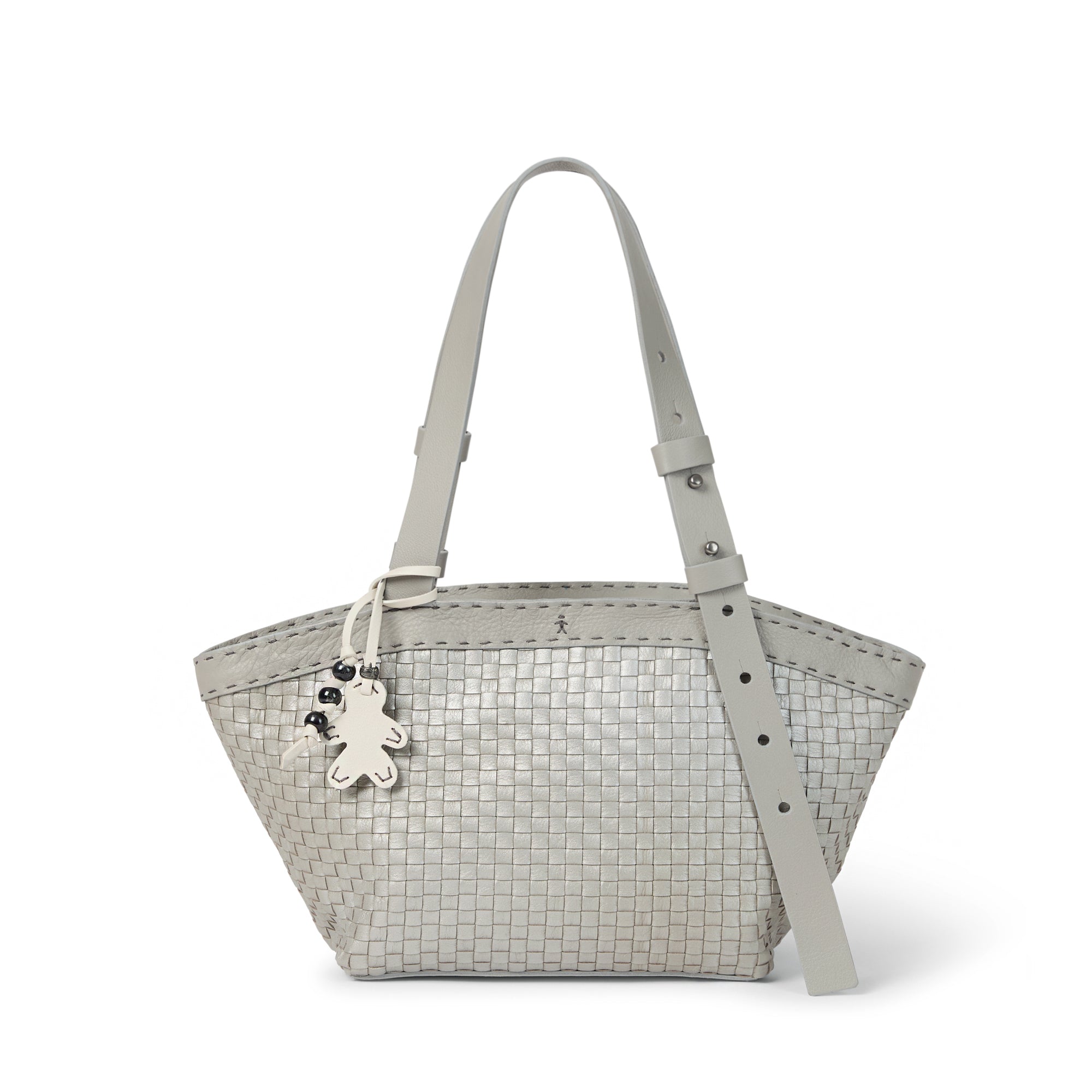 Jar Bag M Intreccio Dama Laminato