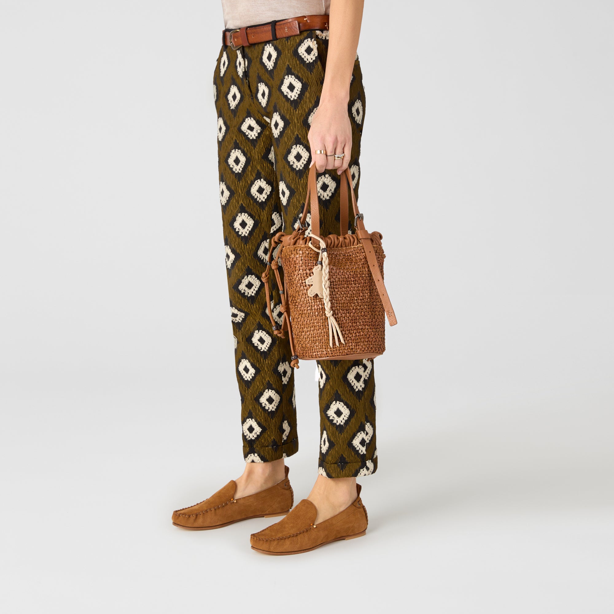 Secchiello Arricciato Intreccio Madreperla