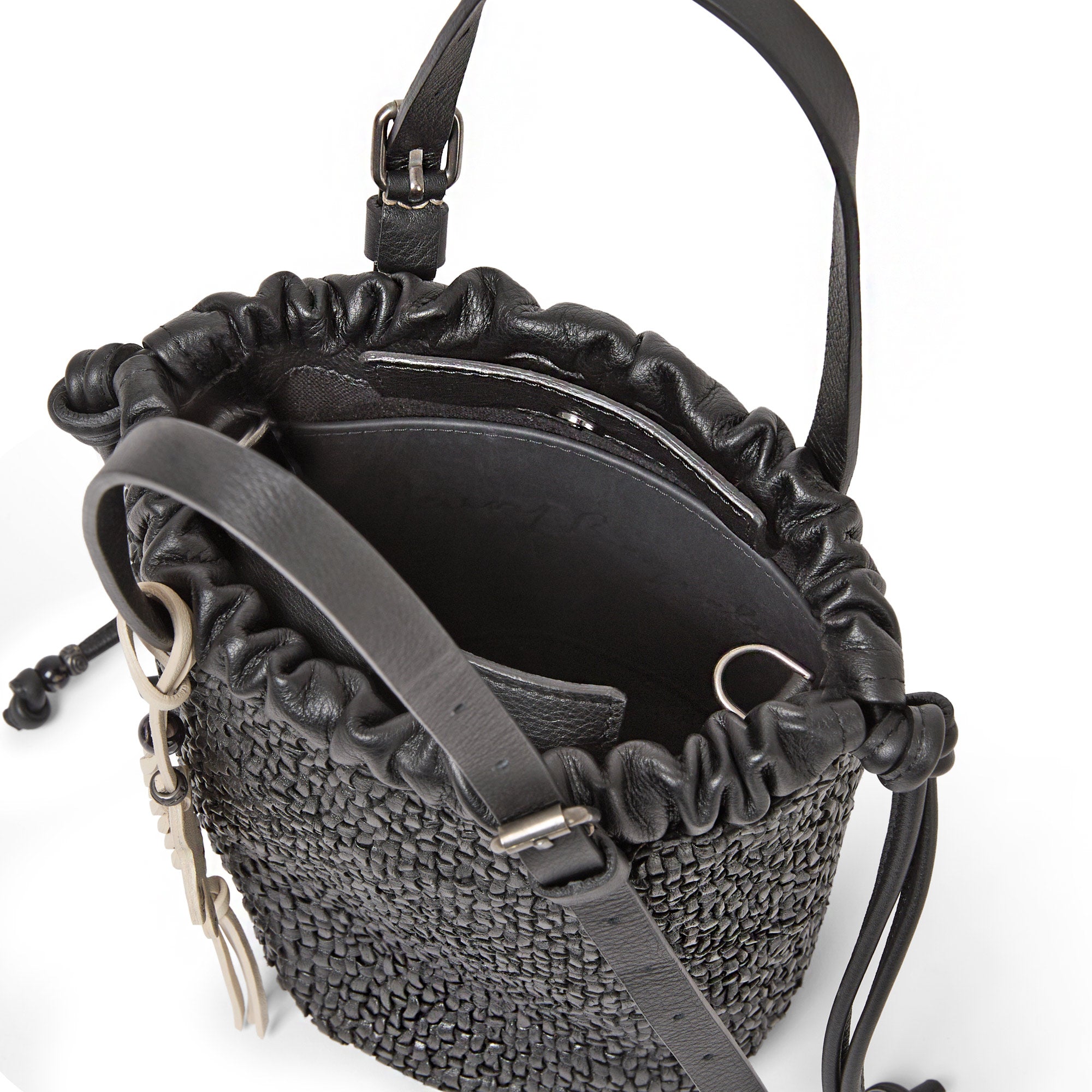 Secchiello Arricciato Intreccio Madreperla