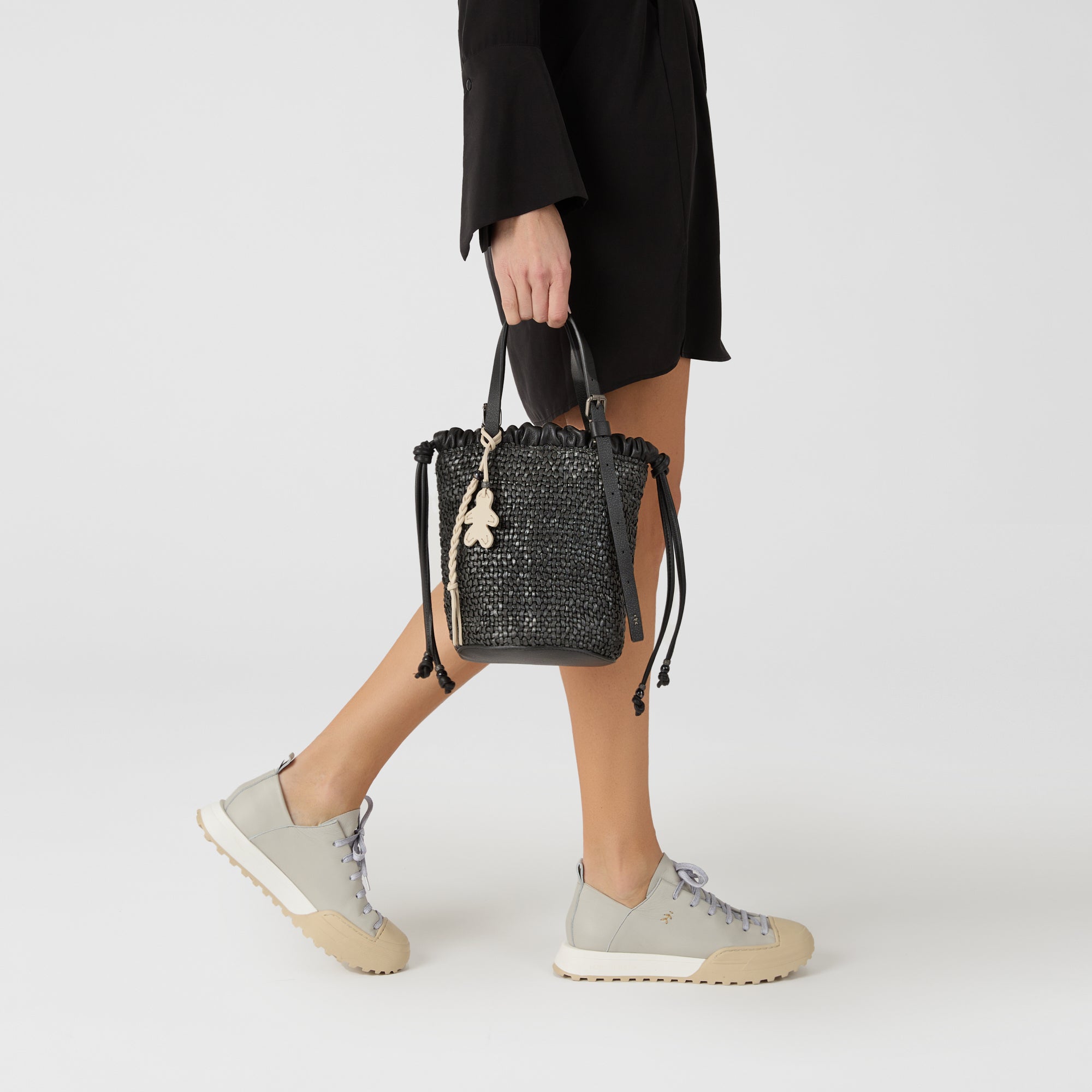 Secchiello Arricciato Intreccio Madreperla