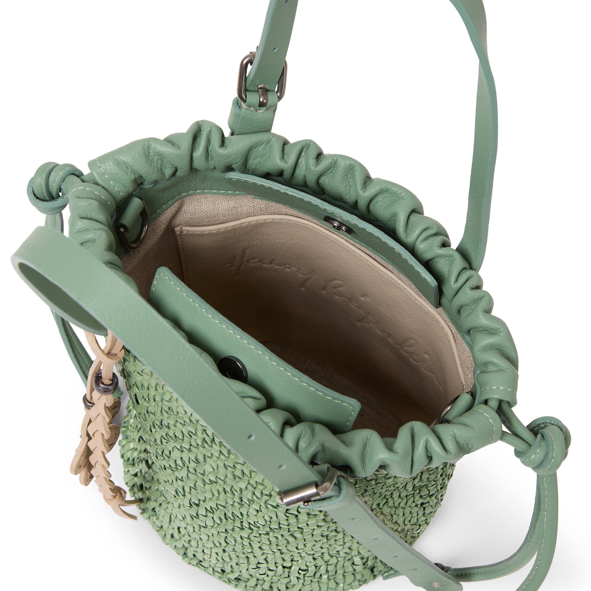 Secchiello Arricciato Intreccio Madreperla