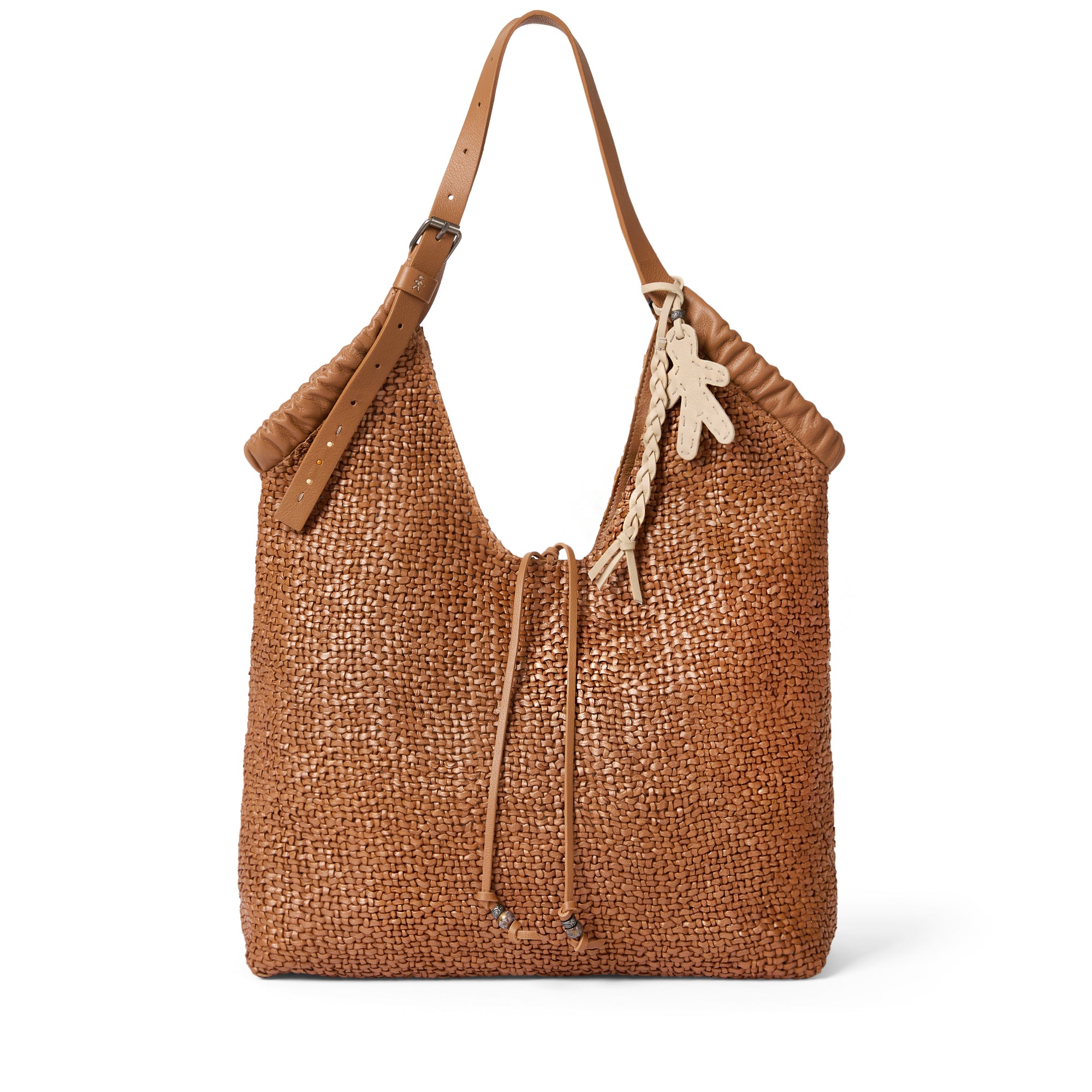 Ruched New Canotta Intreccio Madreperla