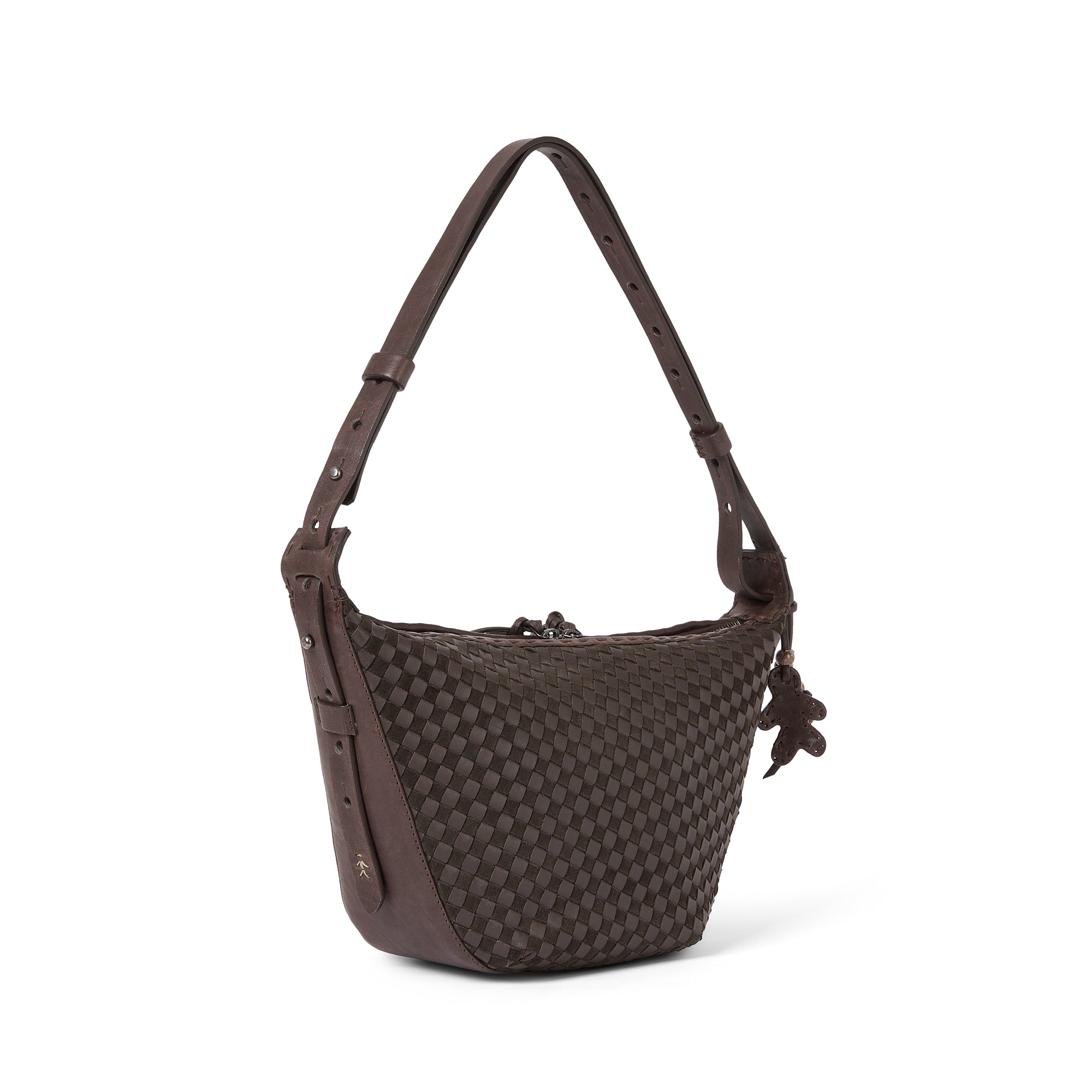 Ilenia S Bag Intreccio Scacchiera
