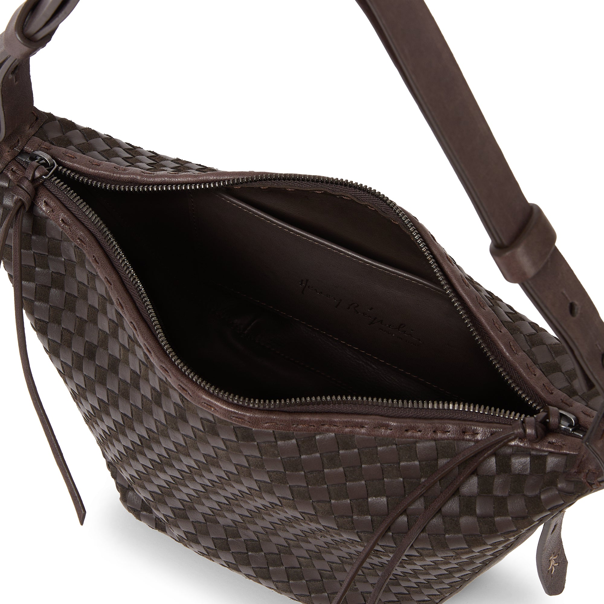 Ilenia S Bag Intreccio Scacchiera