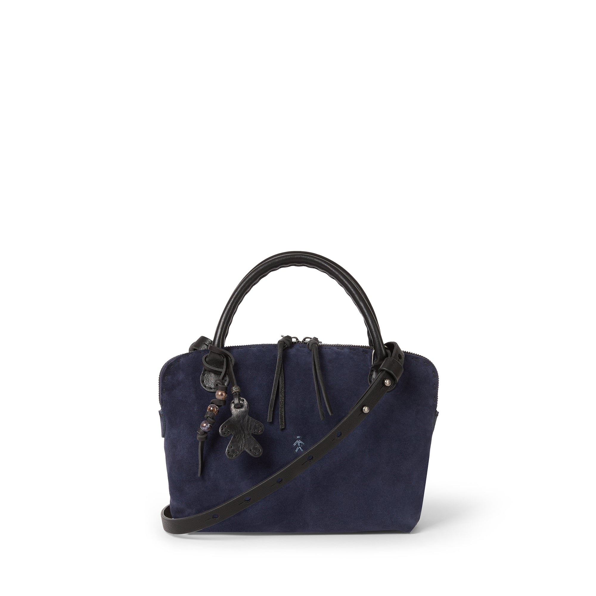 Imbutto M Suede Crossbody Bag
