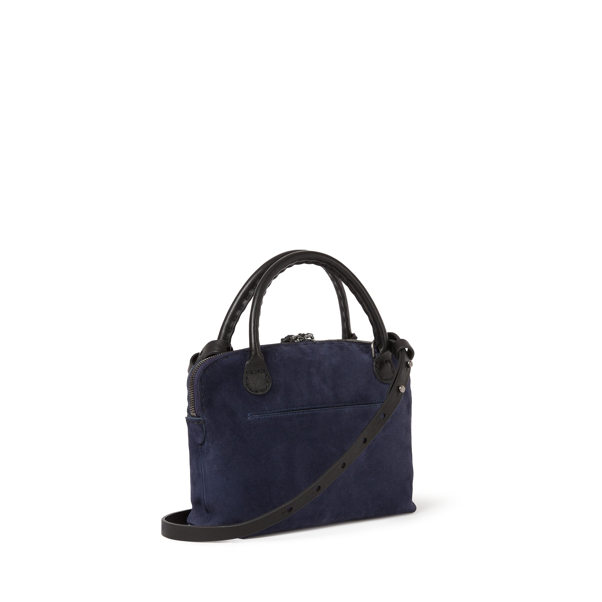 Imbutto M Suede Crossbody Bag