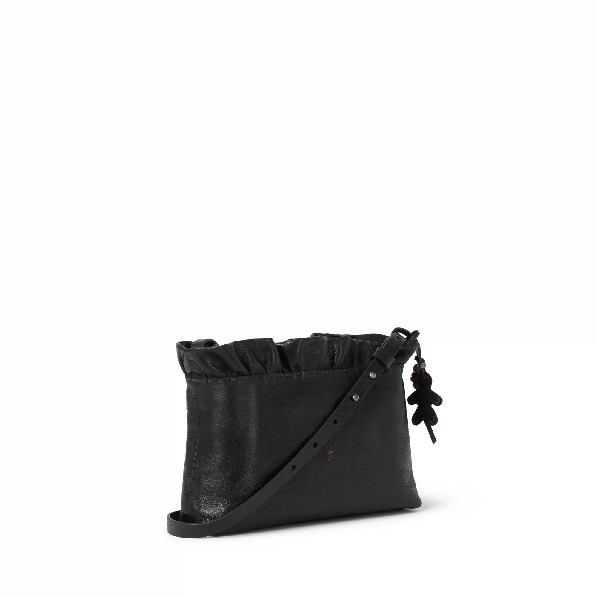 Ruched Zip Clutch York