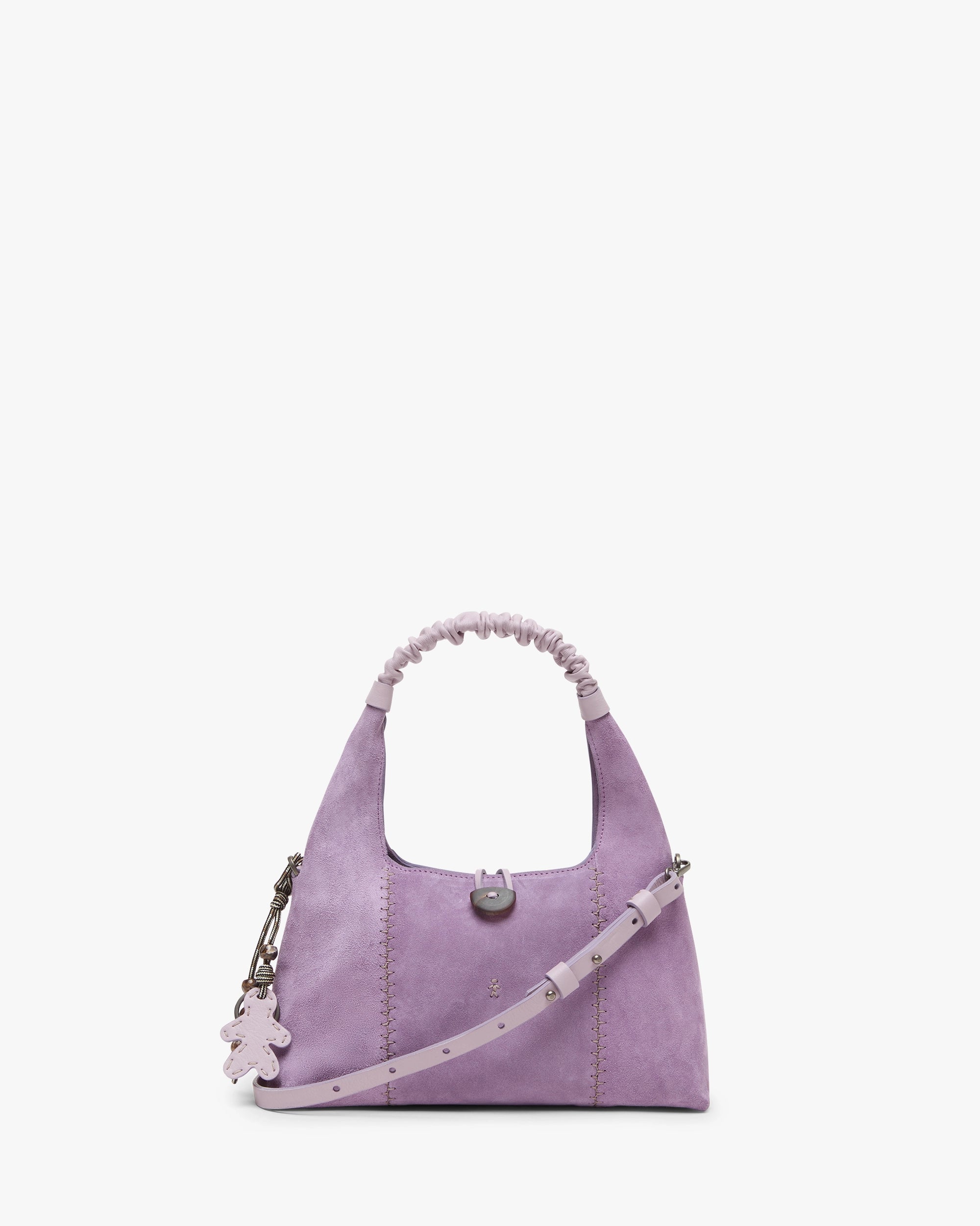 Paige Micro Suede Shoulder Bag