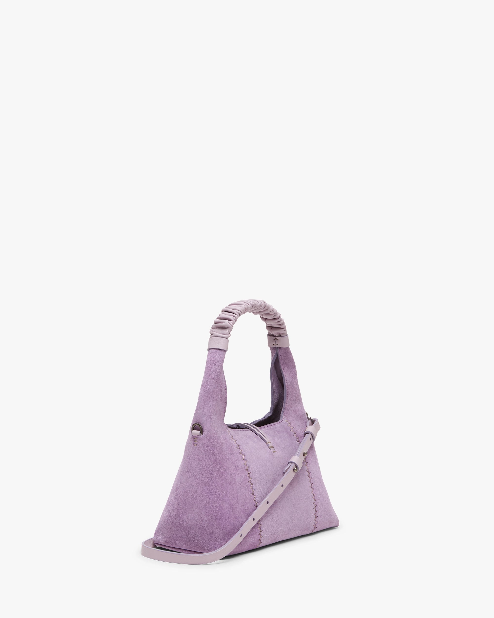 Paige Micro Suede Shoulder Bag