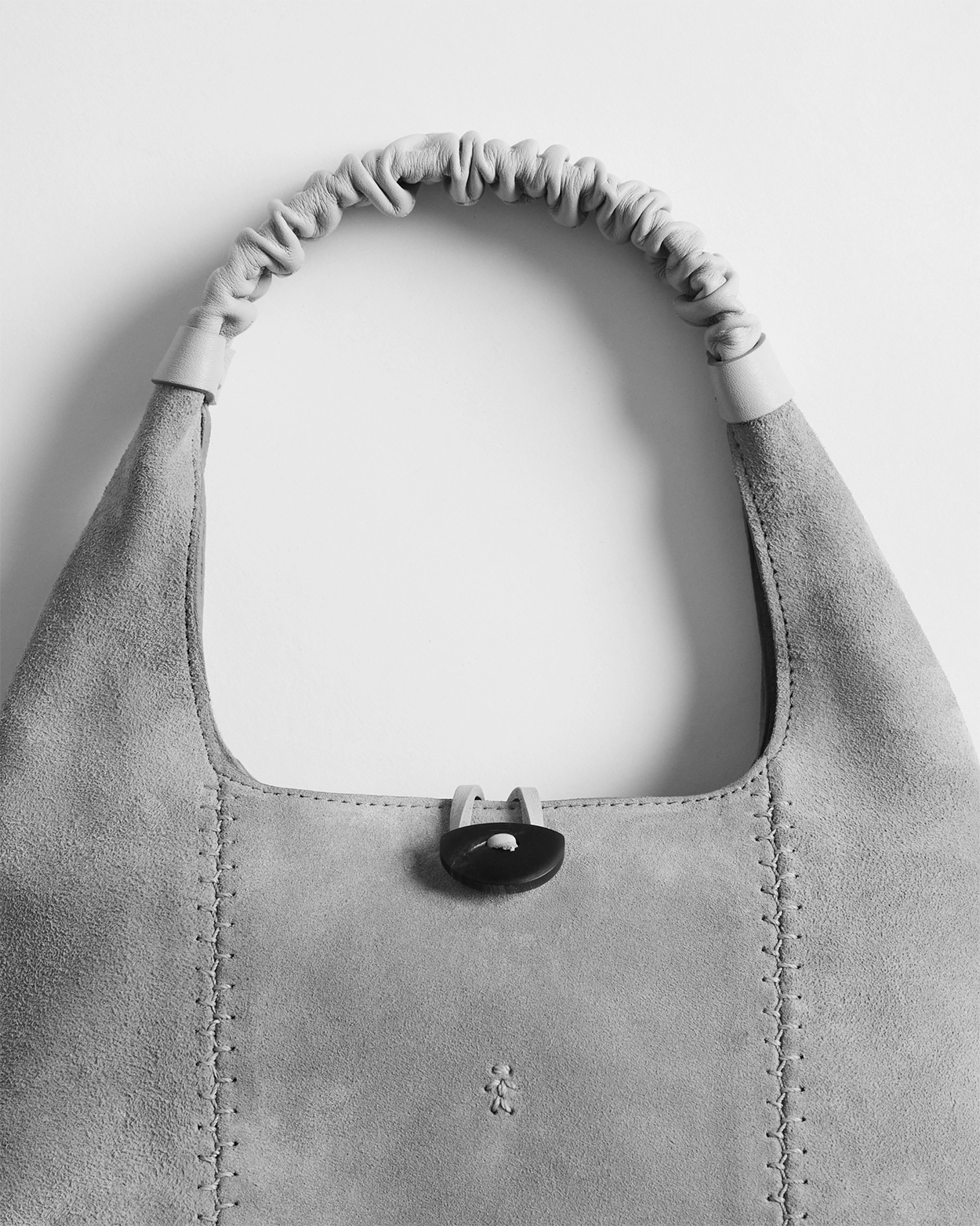 Paige Micro Suede Shoulder Bag
