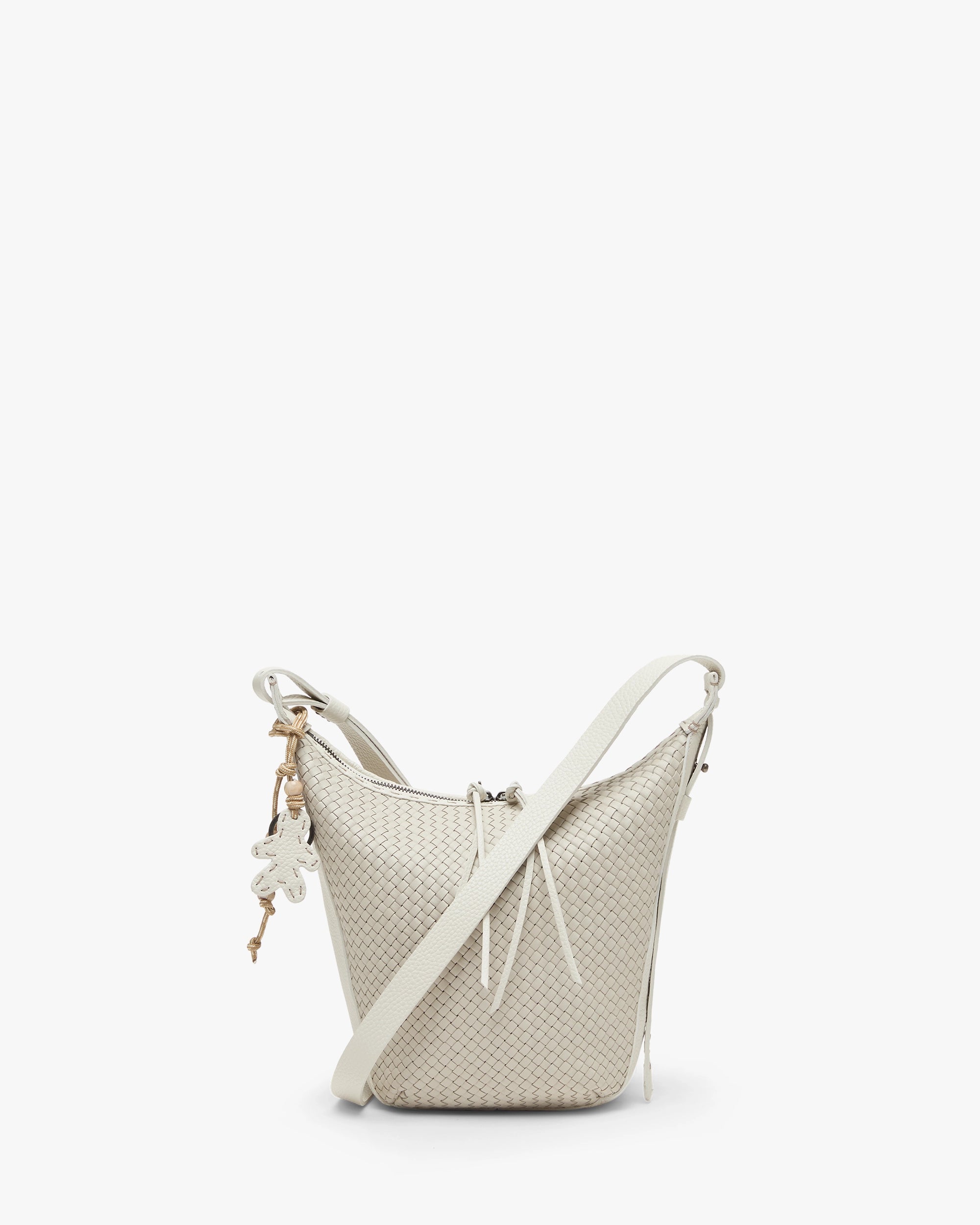 Ilenia Woven Bucket Bag