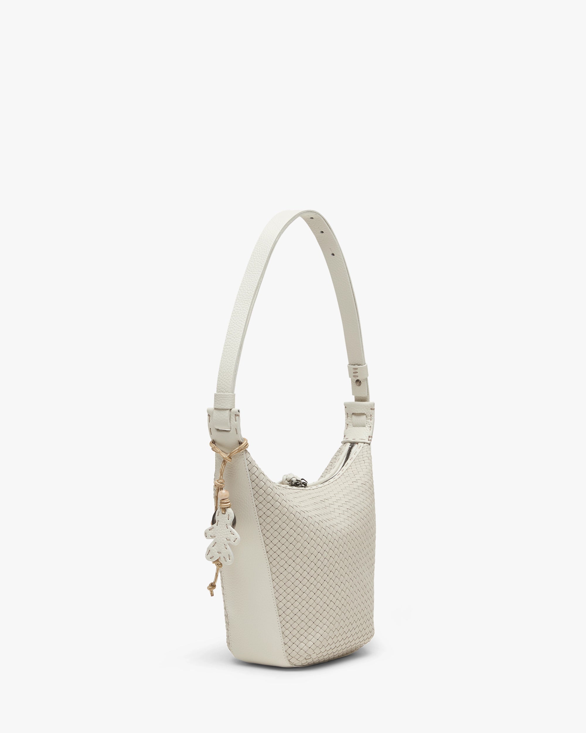 Ilenia Woven Bucket Bag