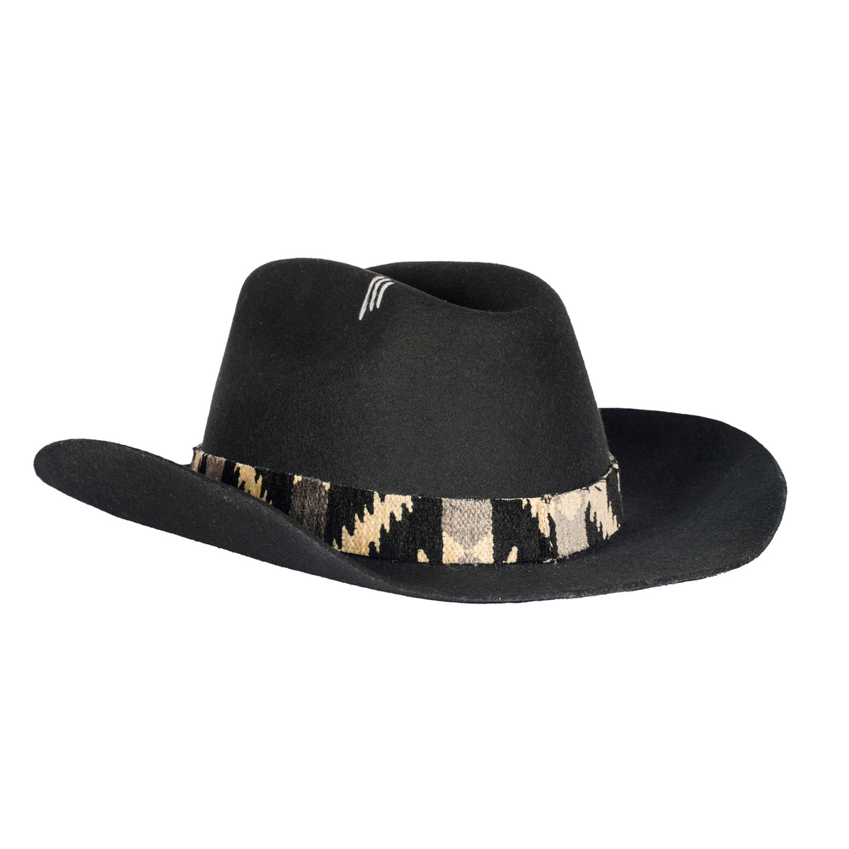 Cowboy Fedora Wool Hat display picture 3