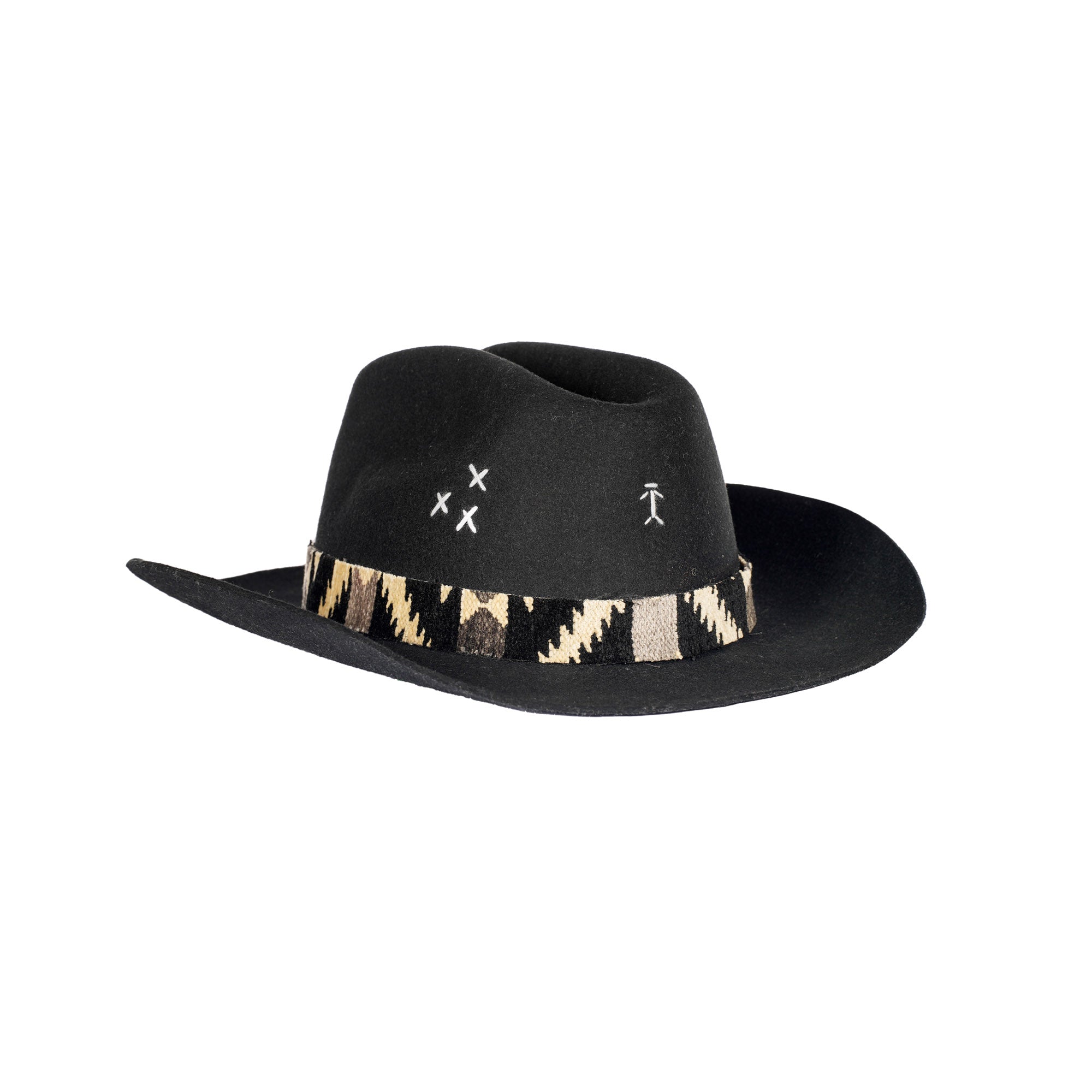 Cowboy Fedora Wool Hat Polvere