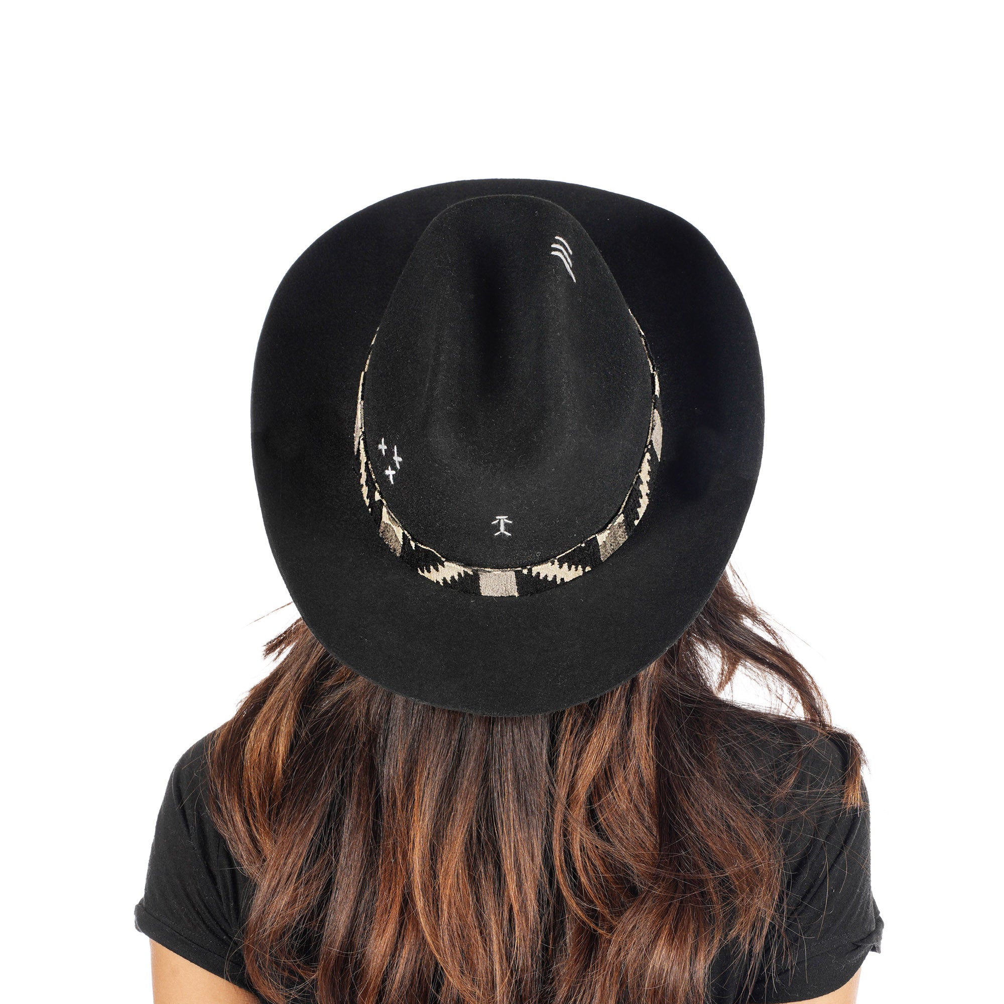 Cowboy Fedora Wool Hat Polvere