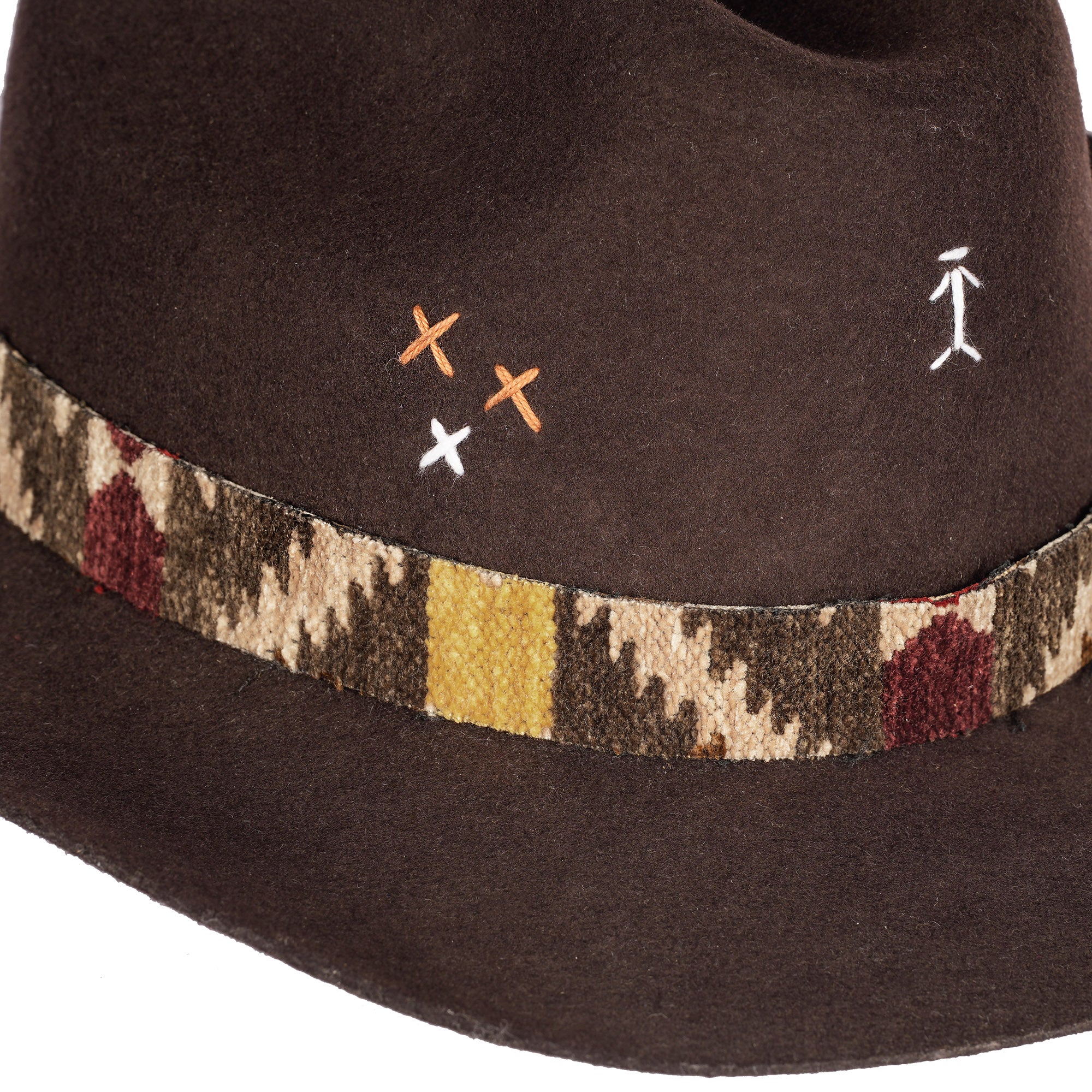 Cowboy Fedora Wool Hat Polvere