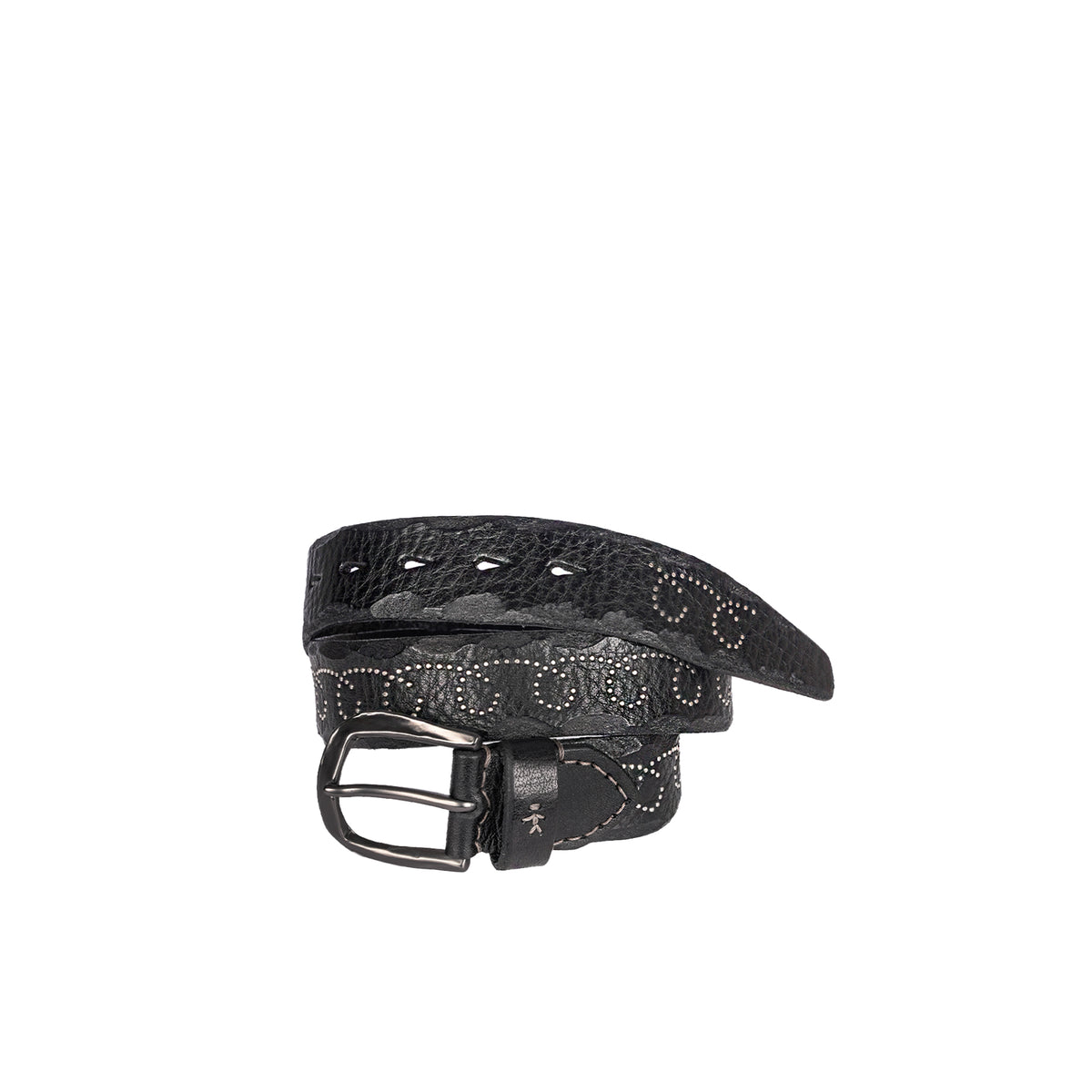 Infinity Bufalo Calf leather belt