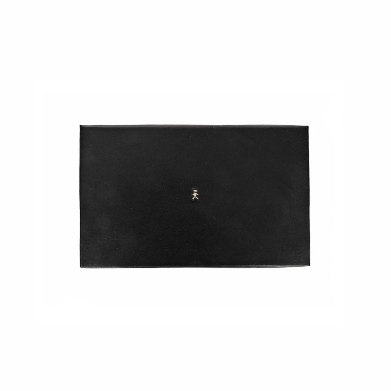Rectangular Leather Box Dado Black