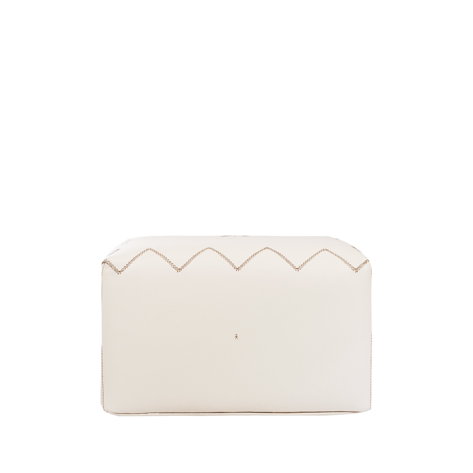 Pouf New Claudia Muflone Chalk White