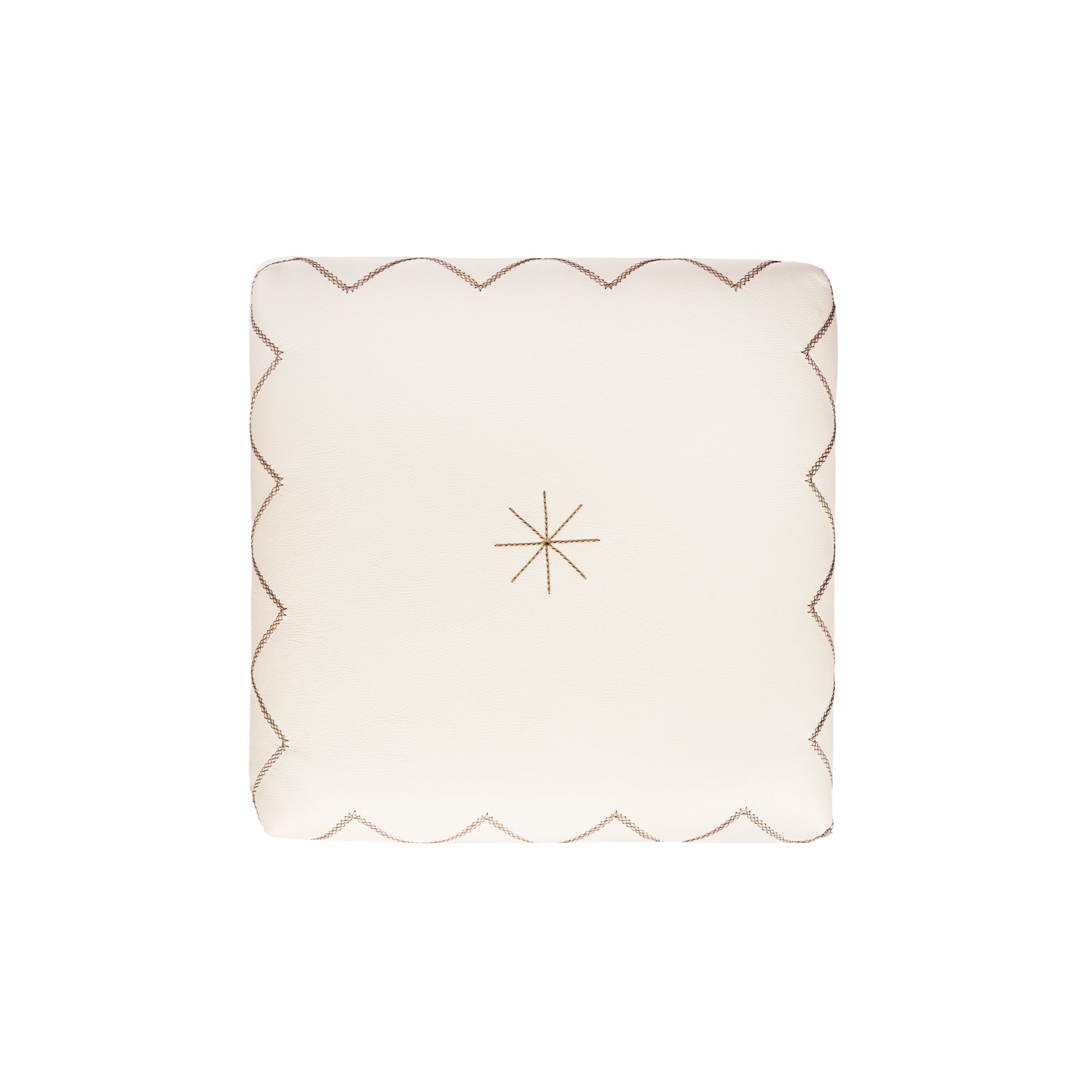 Pouf New Claudia Muflone Chalk White