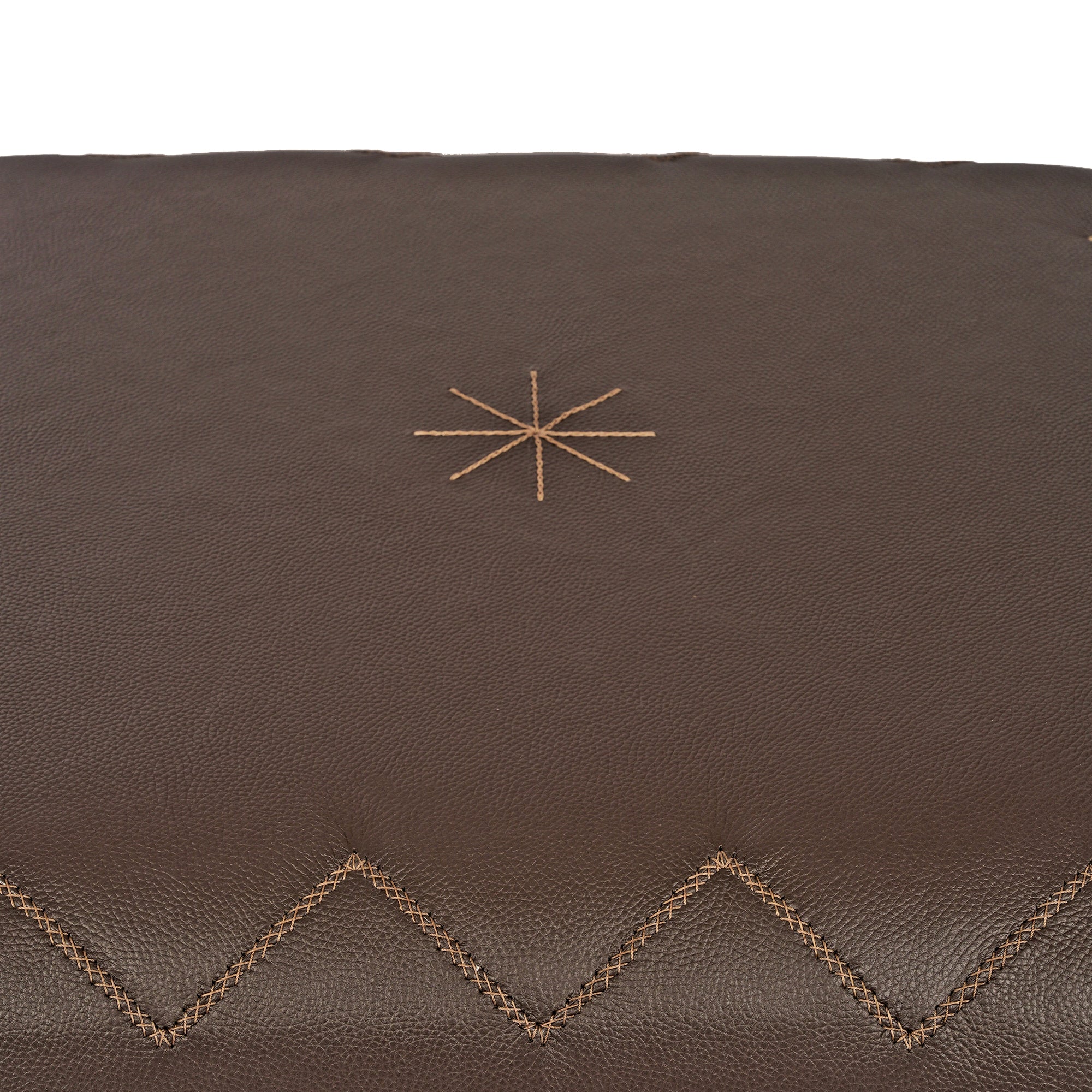 Pouf New Claudia Muflone Dark Brown
