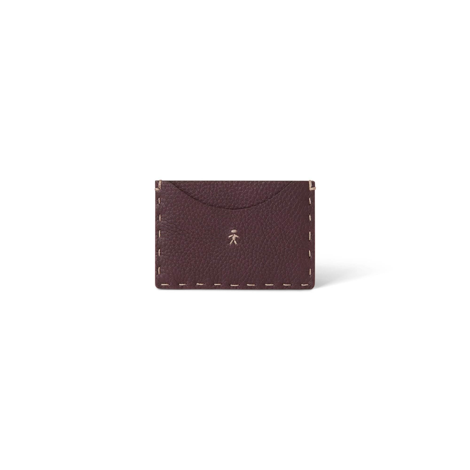 Escargot Slim Card Case in Muflone