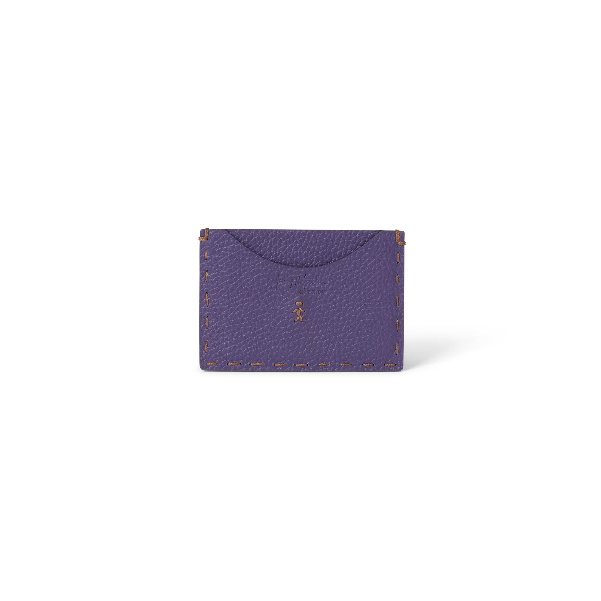 Escargot Slim Crocodile Card Case