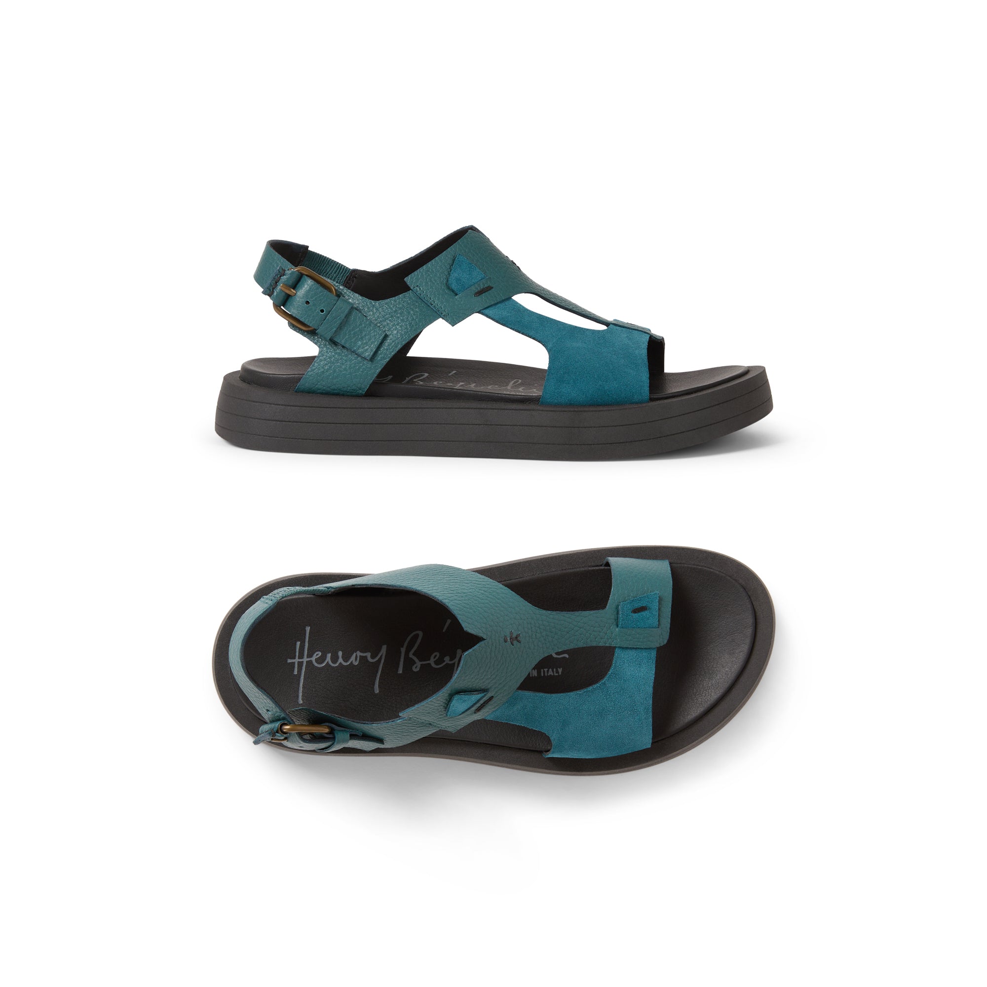 Muflone & Suede Sandal