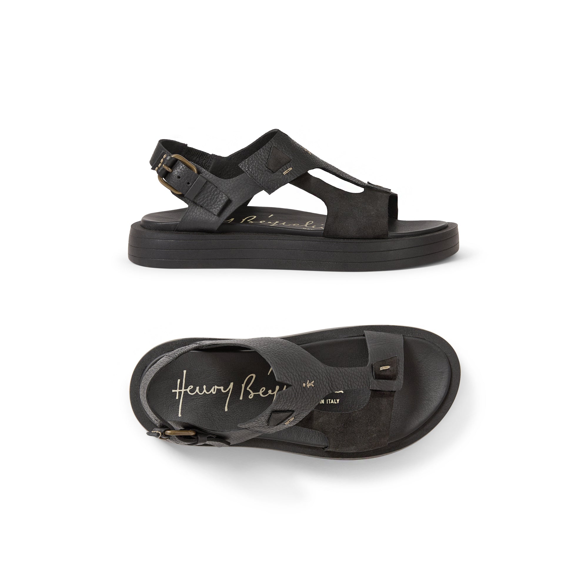 Muflone & Suede Sandal