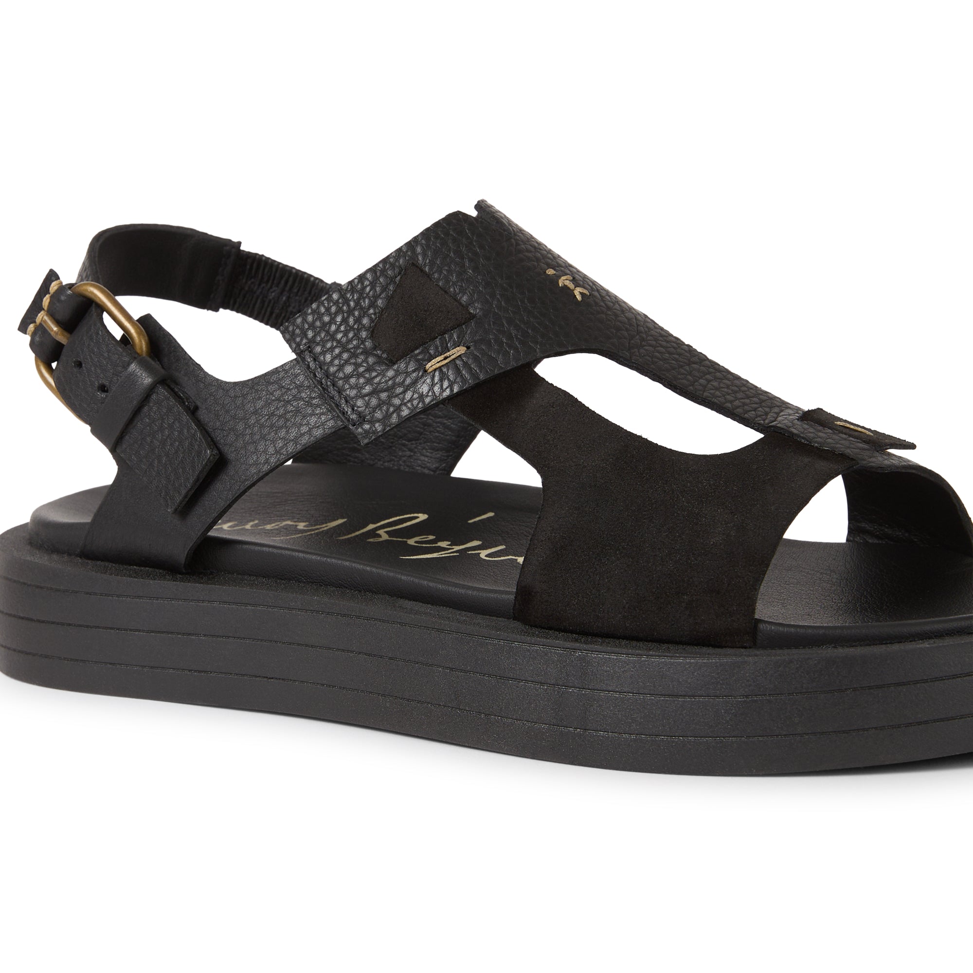 Muflone & Suede Sandal