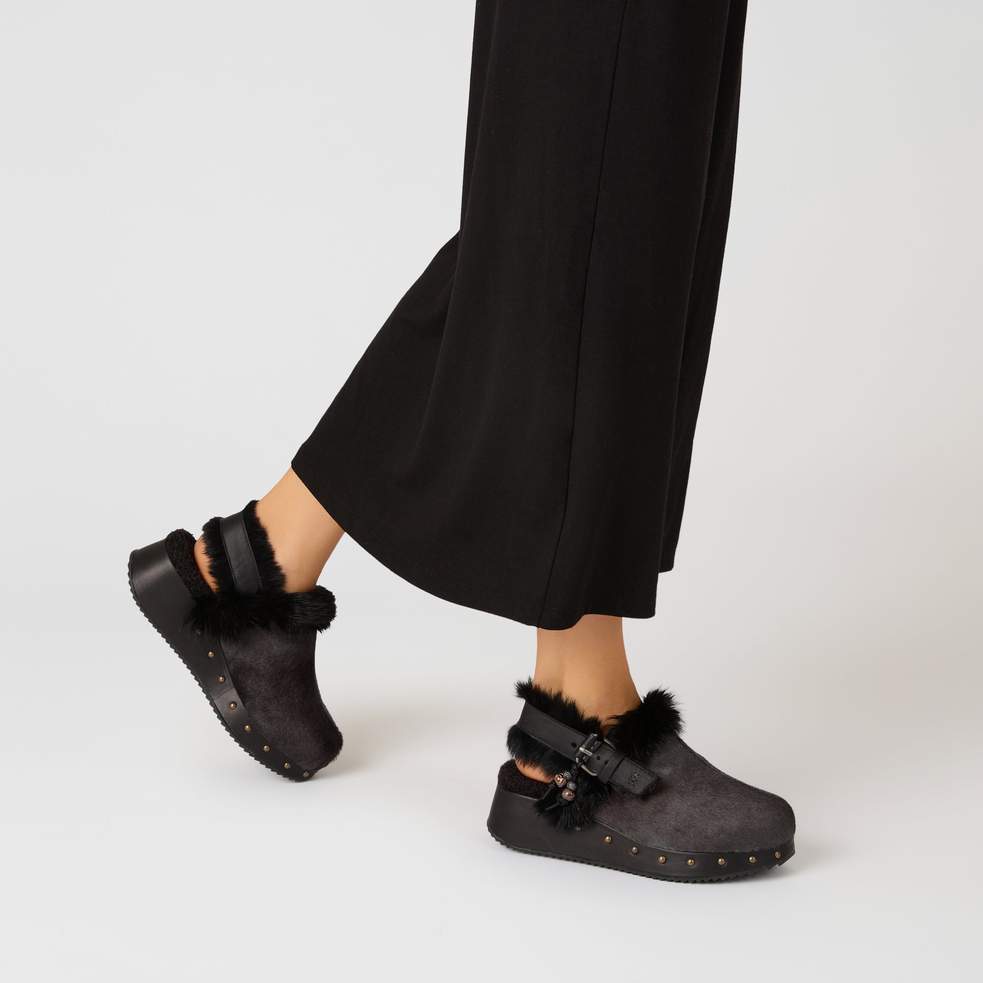 Slingback Wedge in Ombre Pony Shoes
