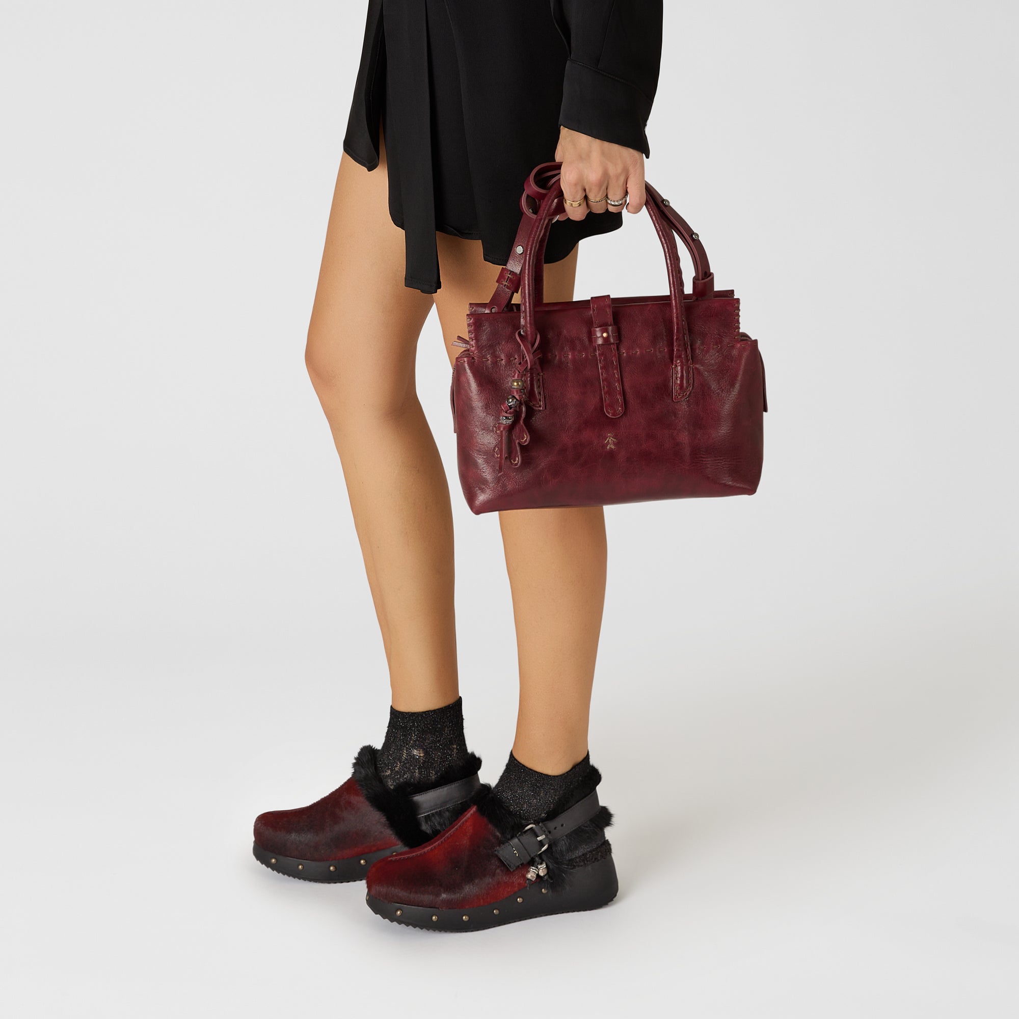 Slingback Wedge in Ombre Pony Shoes