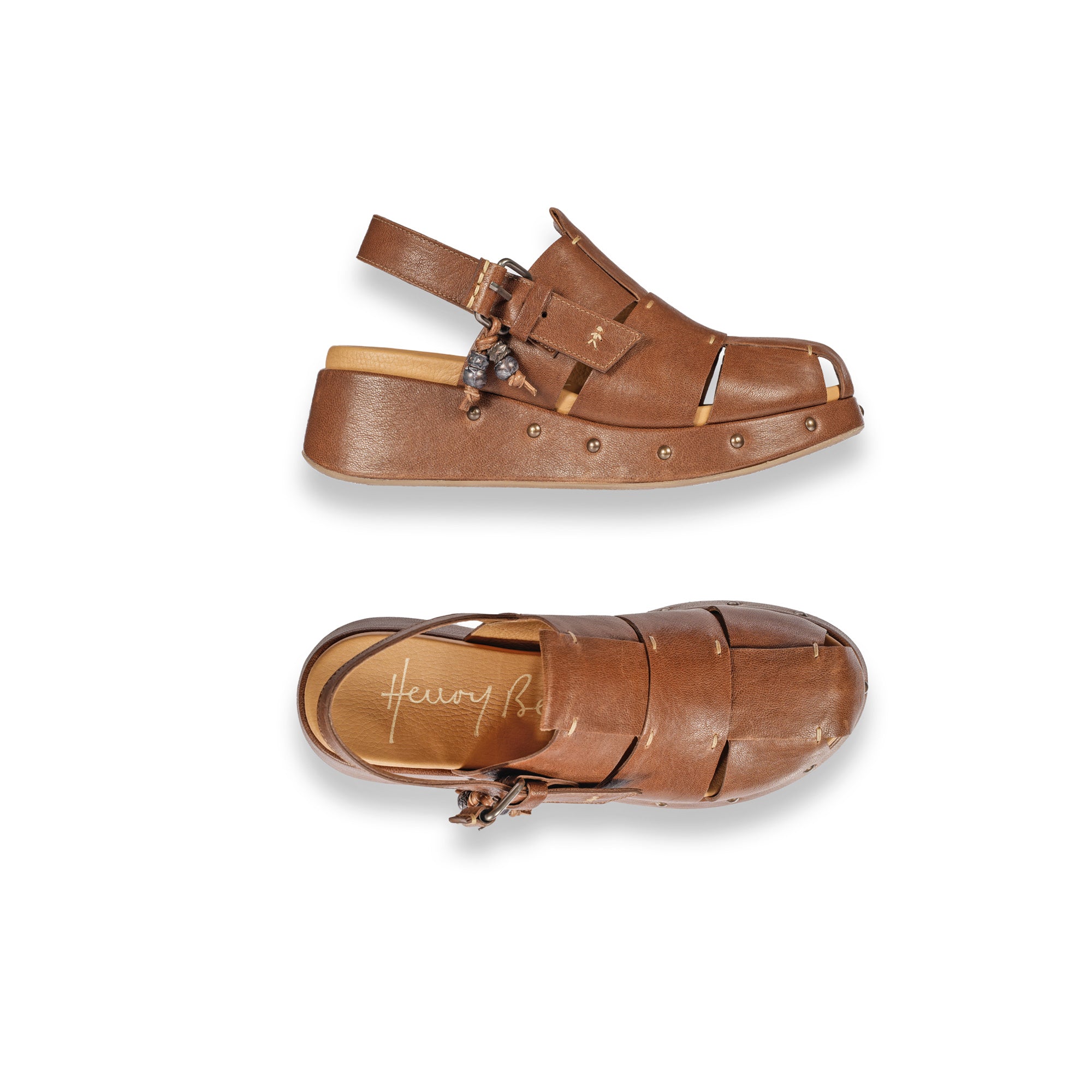 Slingback Wedge Old Iron