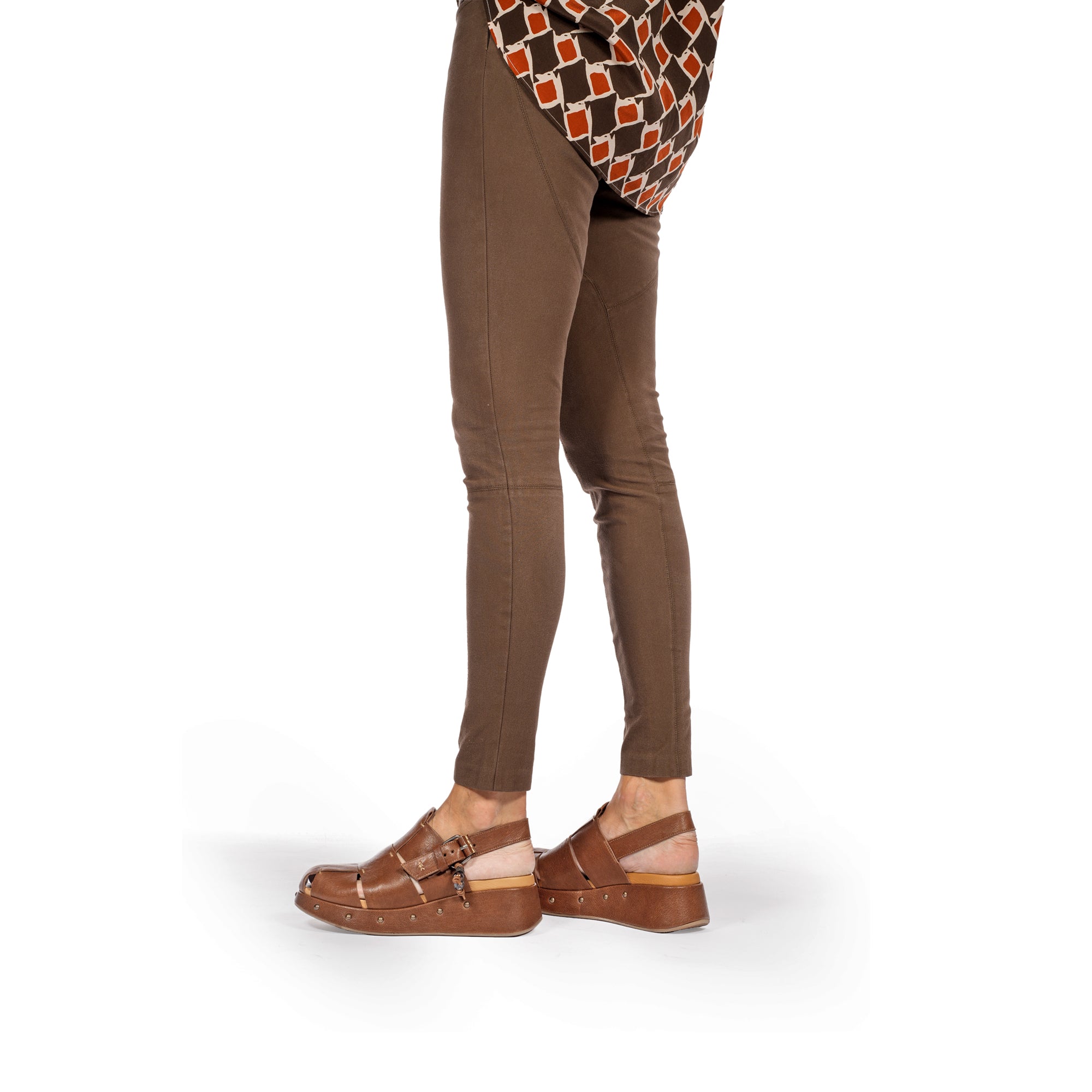 Slingback Wedge Old Iron