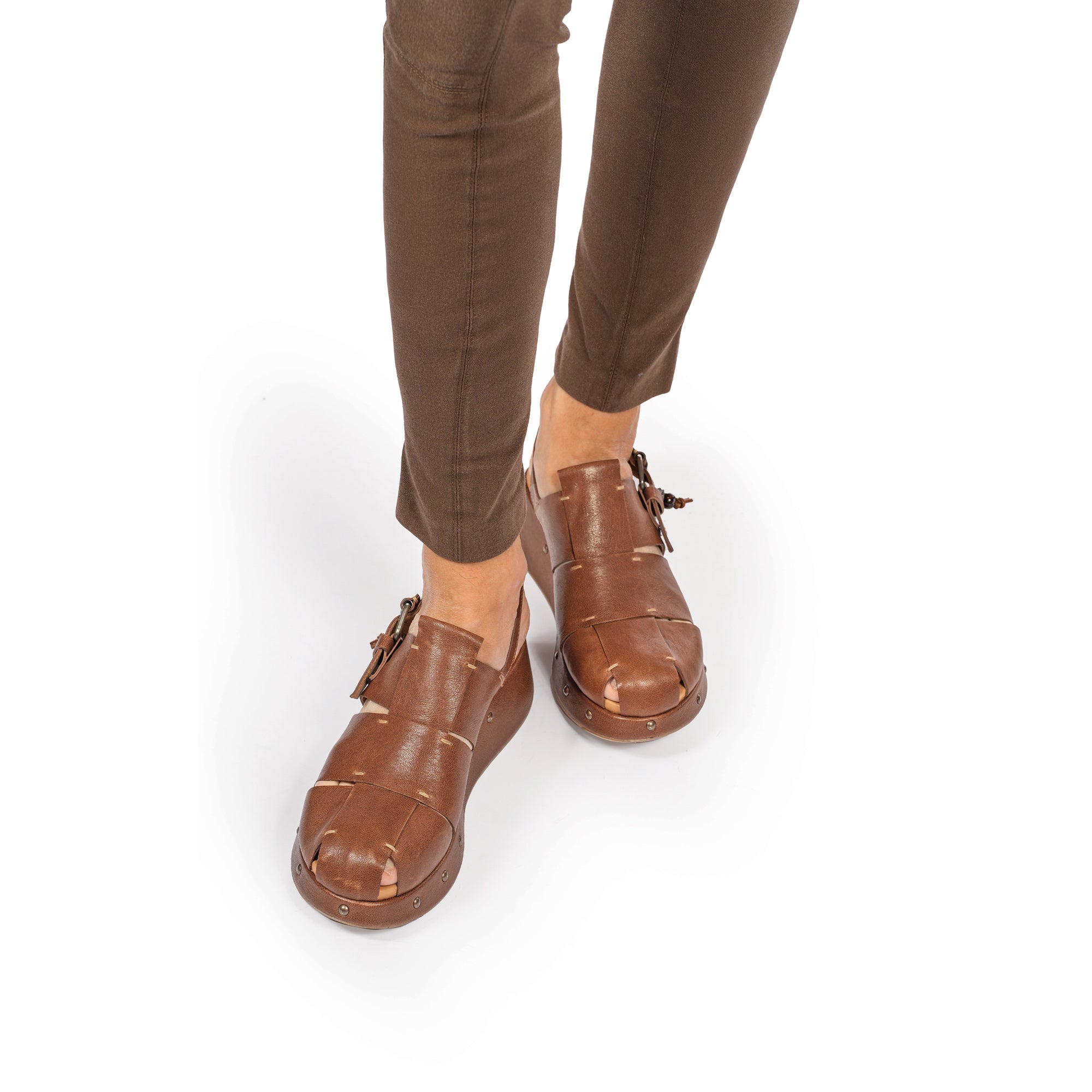 Slingback Wedge Old Iron