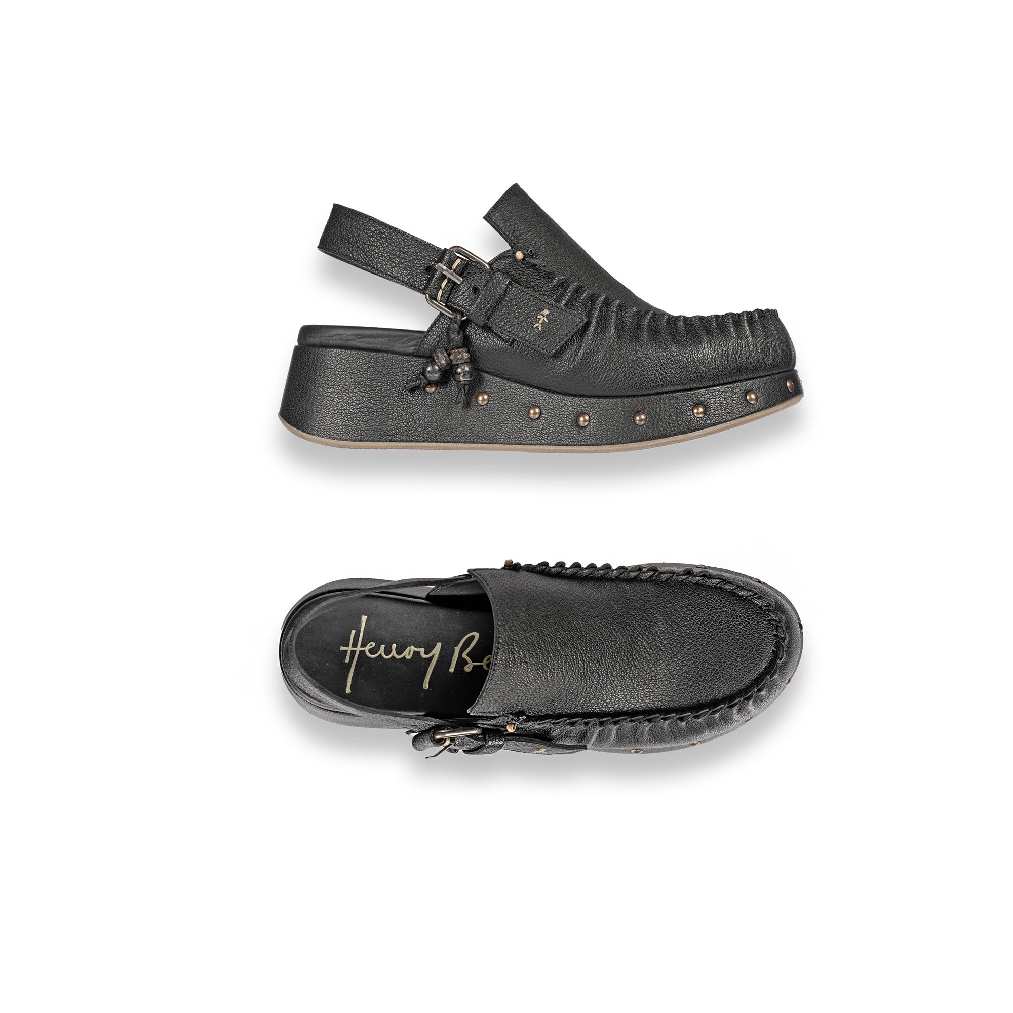 Slingback Wedge Loafer Martellato