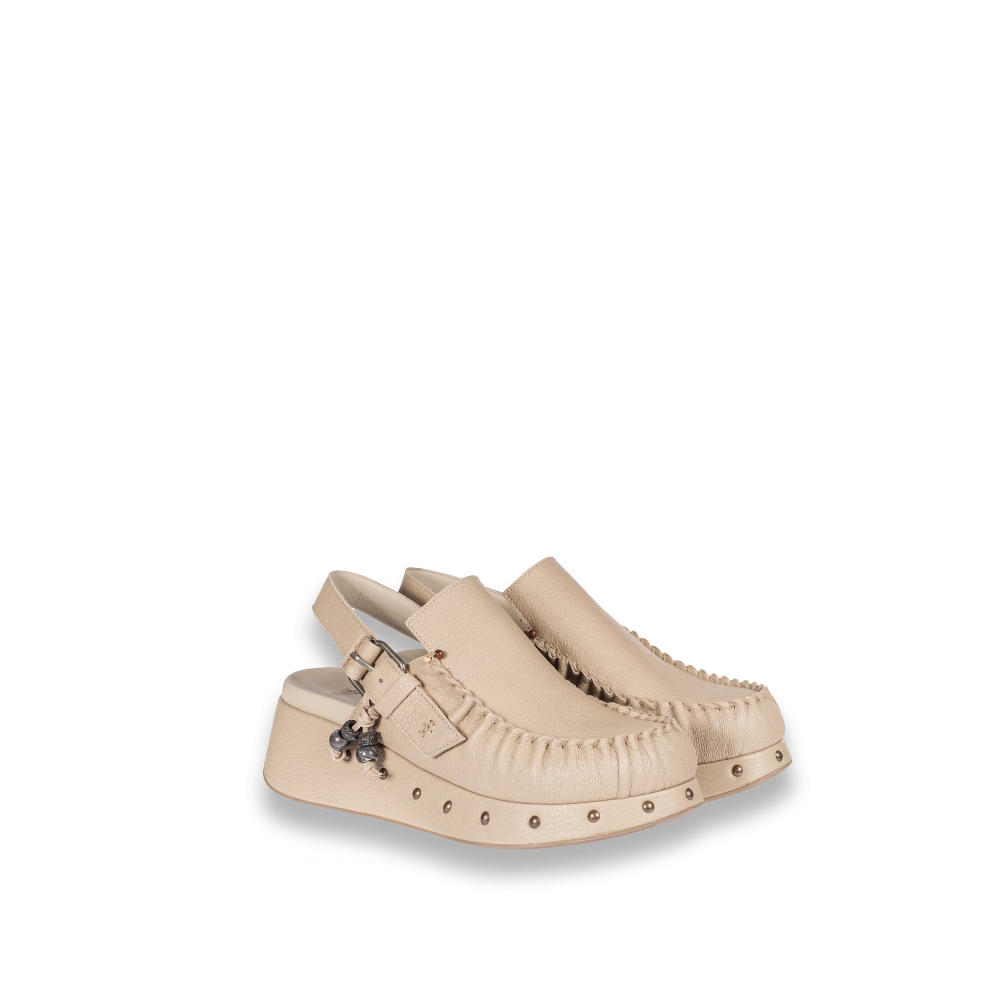 Slingback Wedge Loafer Martellato