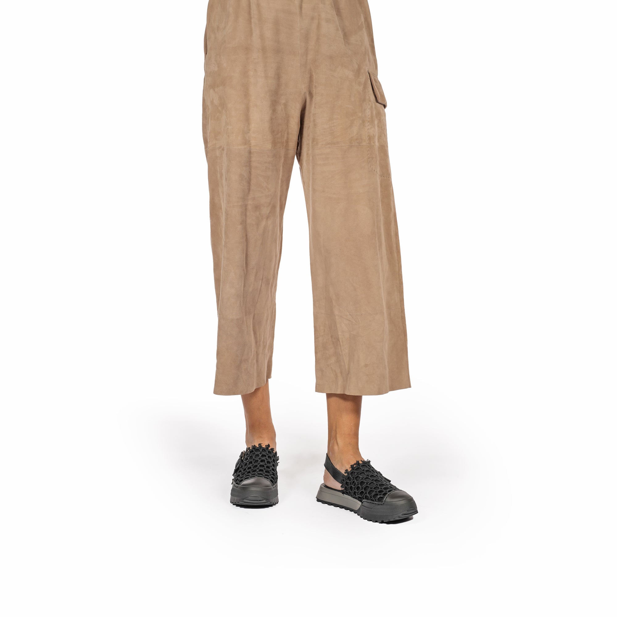 Slingback Open-Back Sneakers Uncinetto