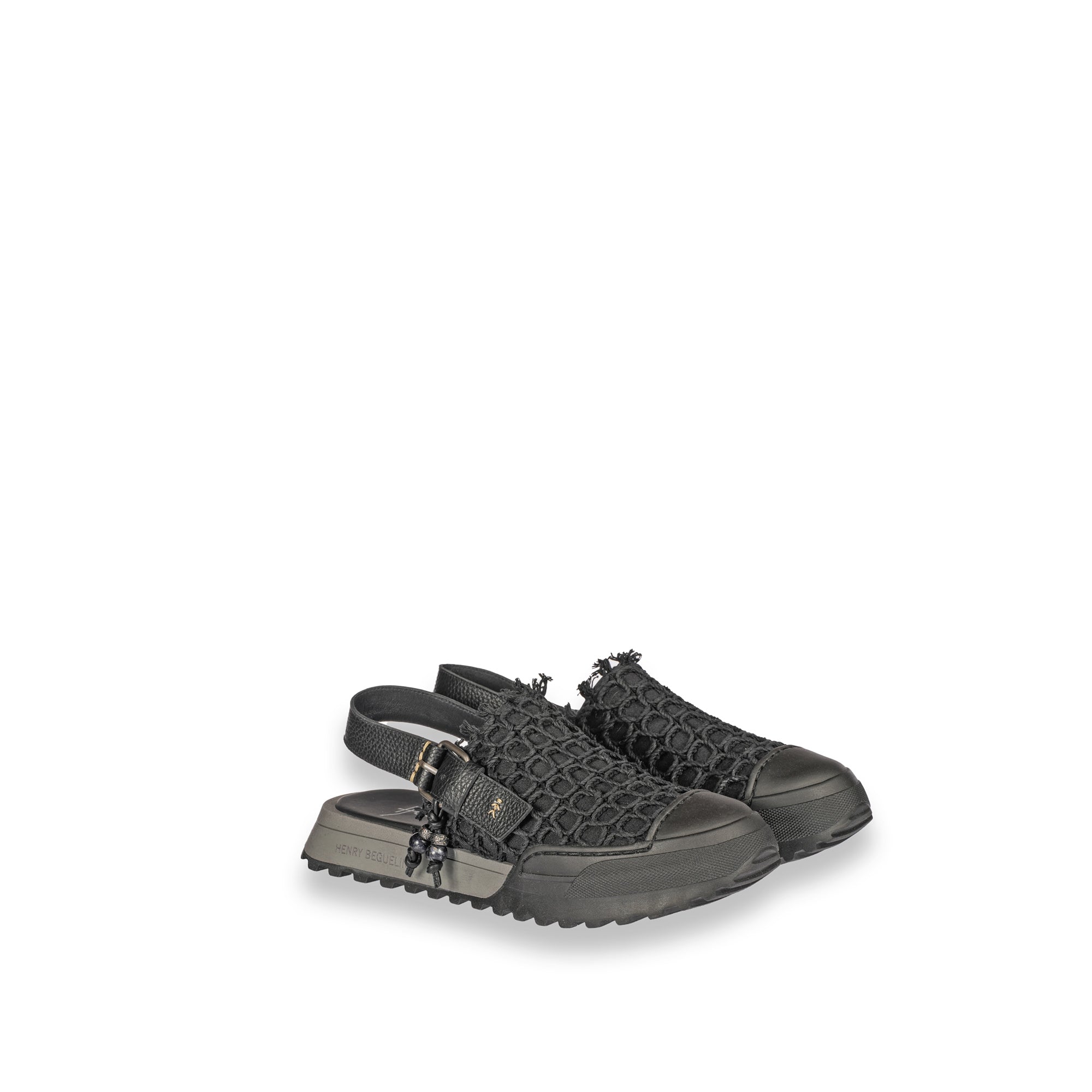 Slingback Open-Back Sneakers Uncinetto