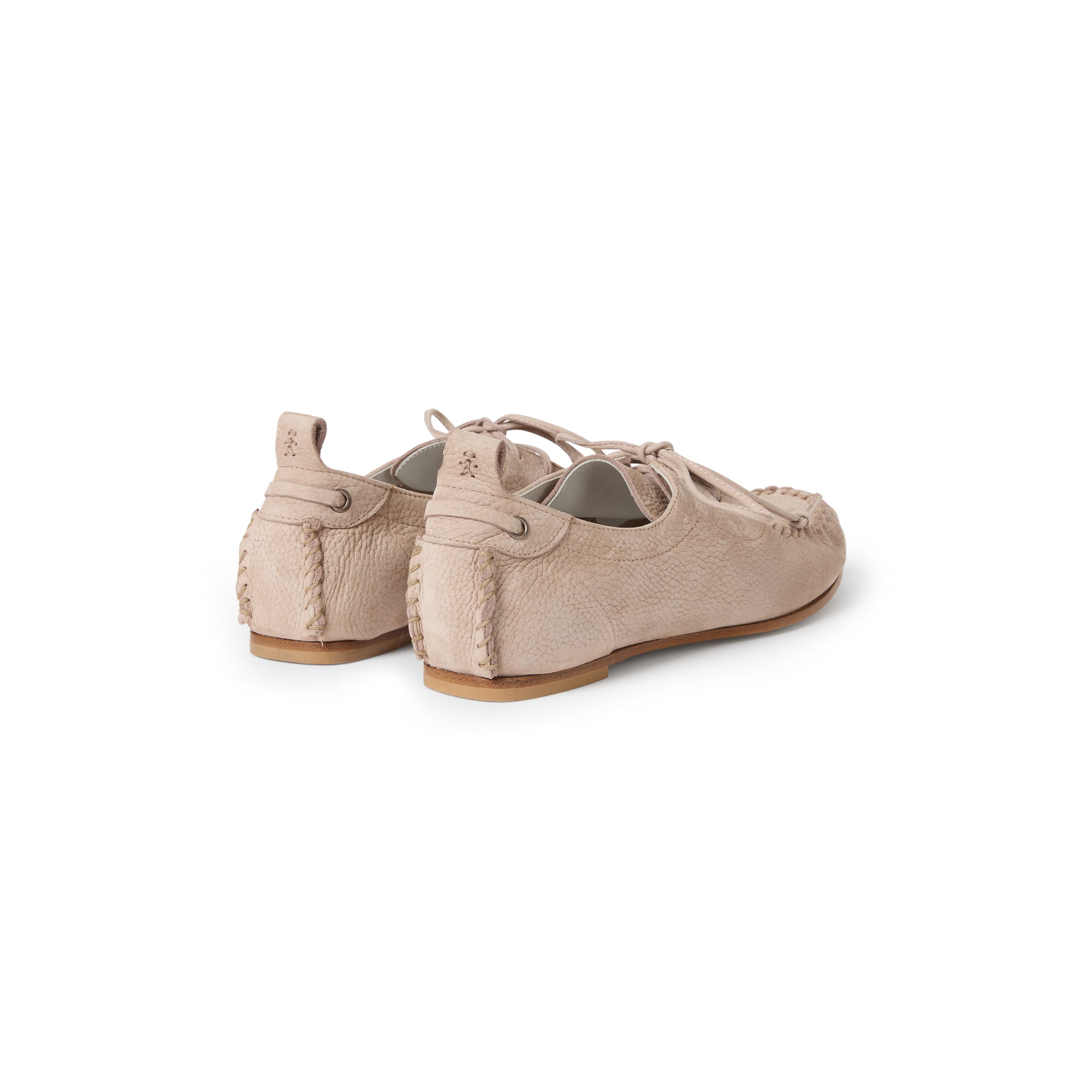 Lace-Up Moccasin Nabuck Resinato