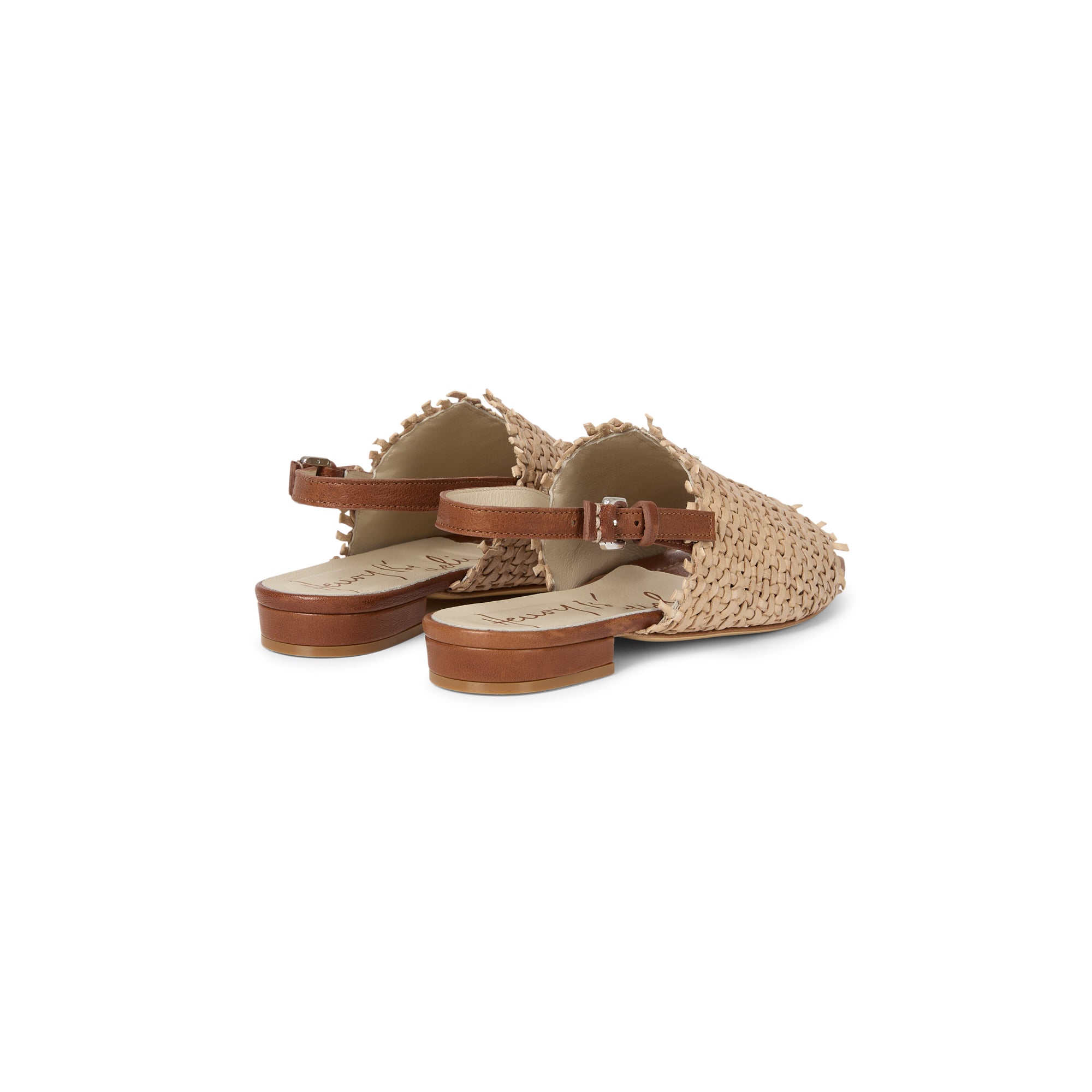 Woven Sandal Intreccio Madreperla