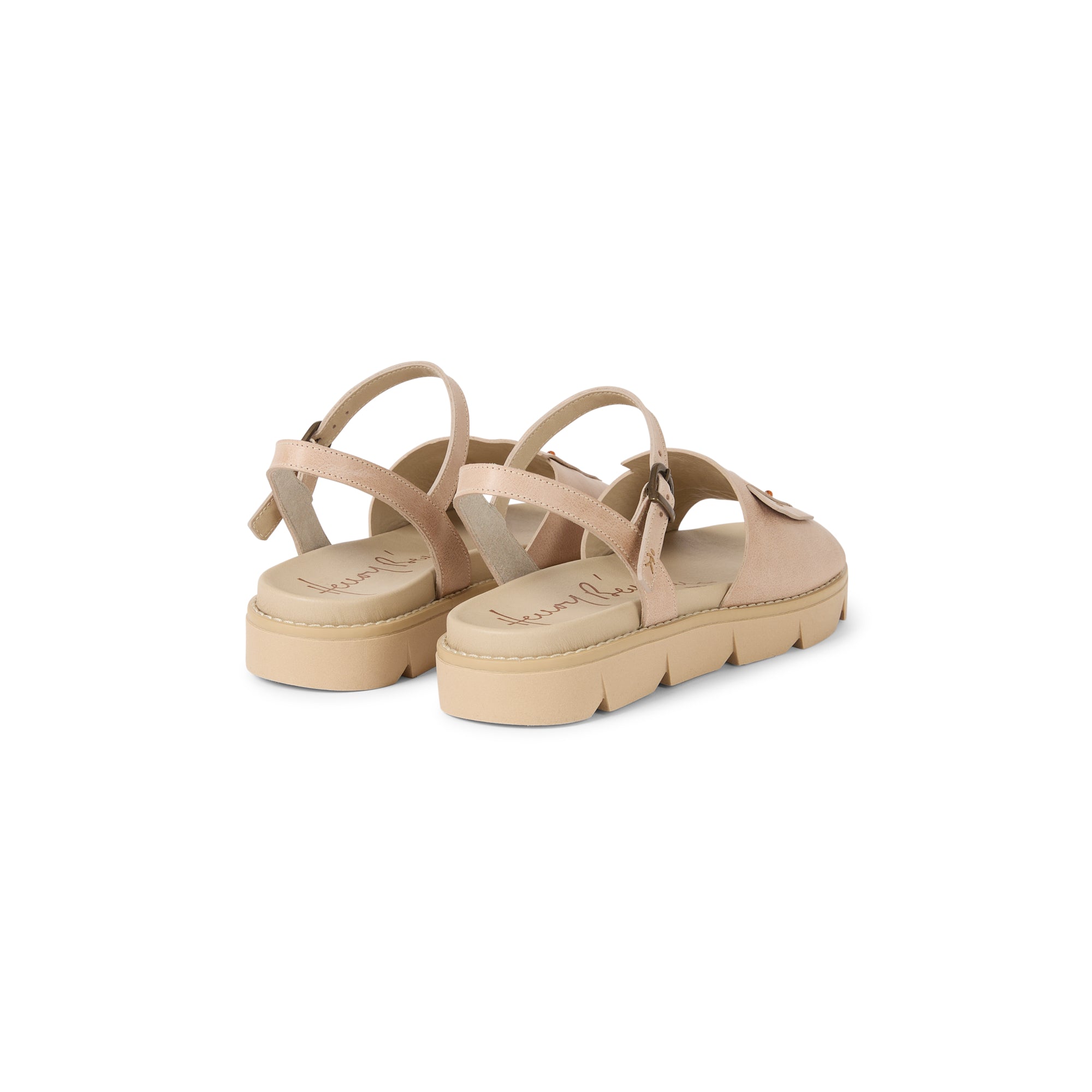 Sbiancato Buckle Strap Sandal