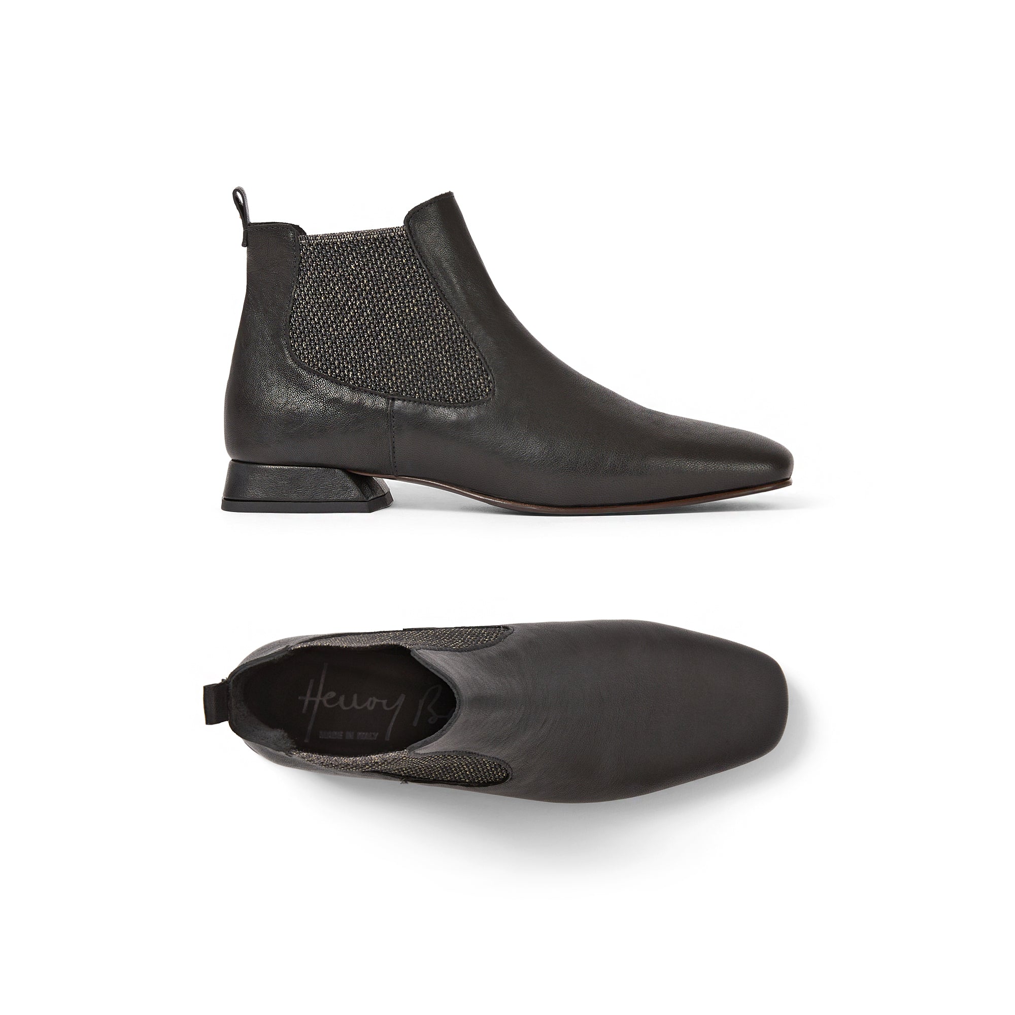 Ankle Boot in Old Iron
